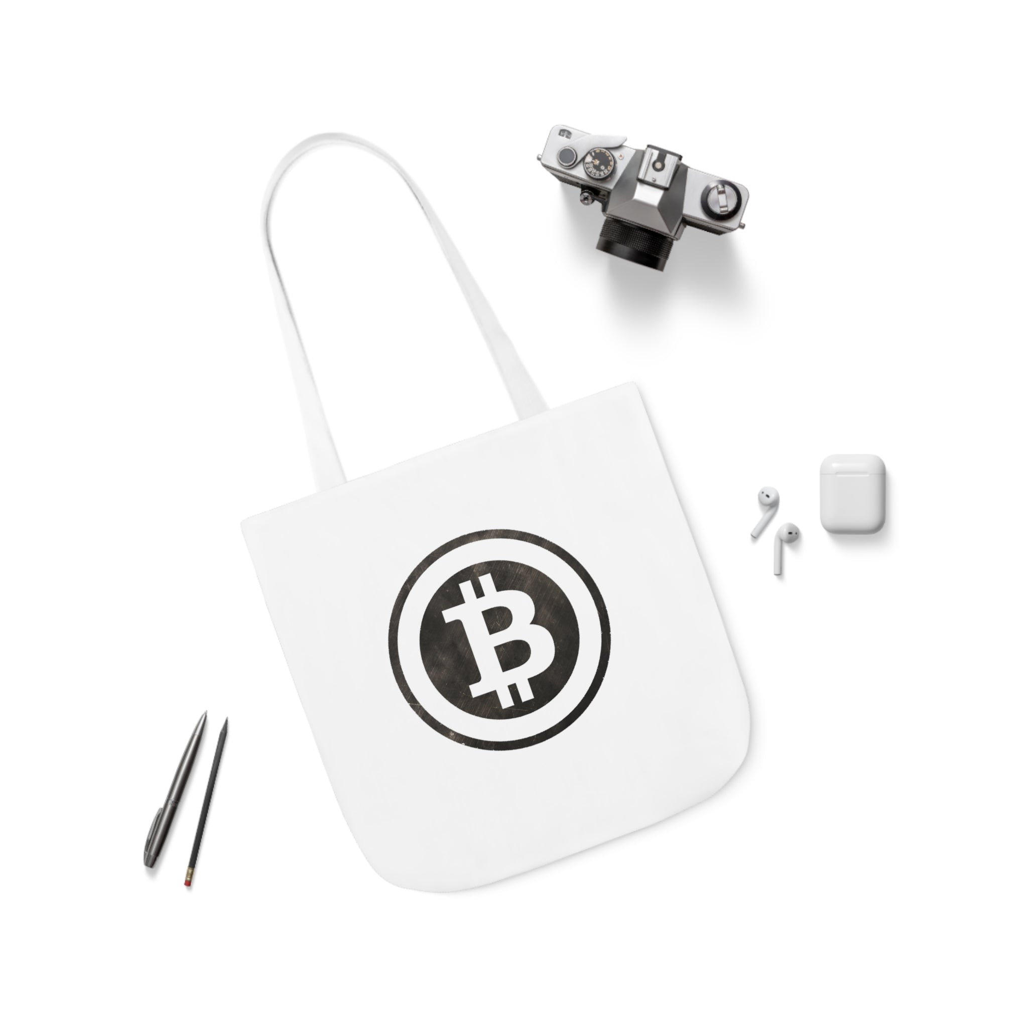 Canvas Tote Bag - B Logo