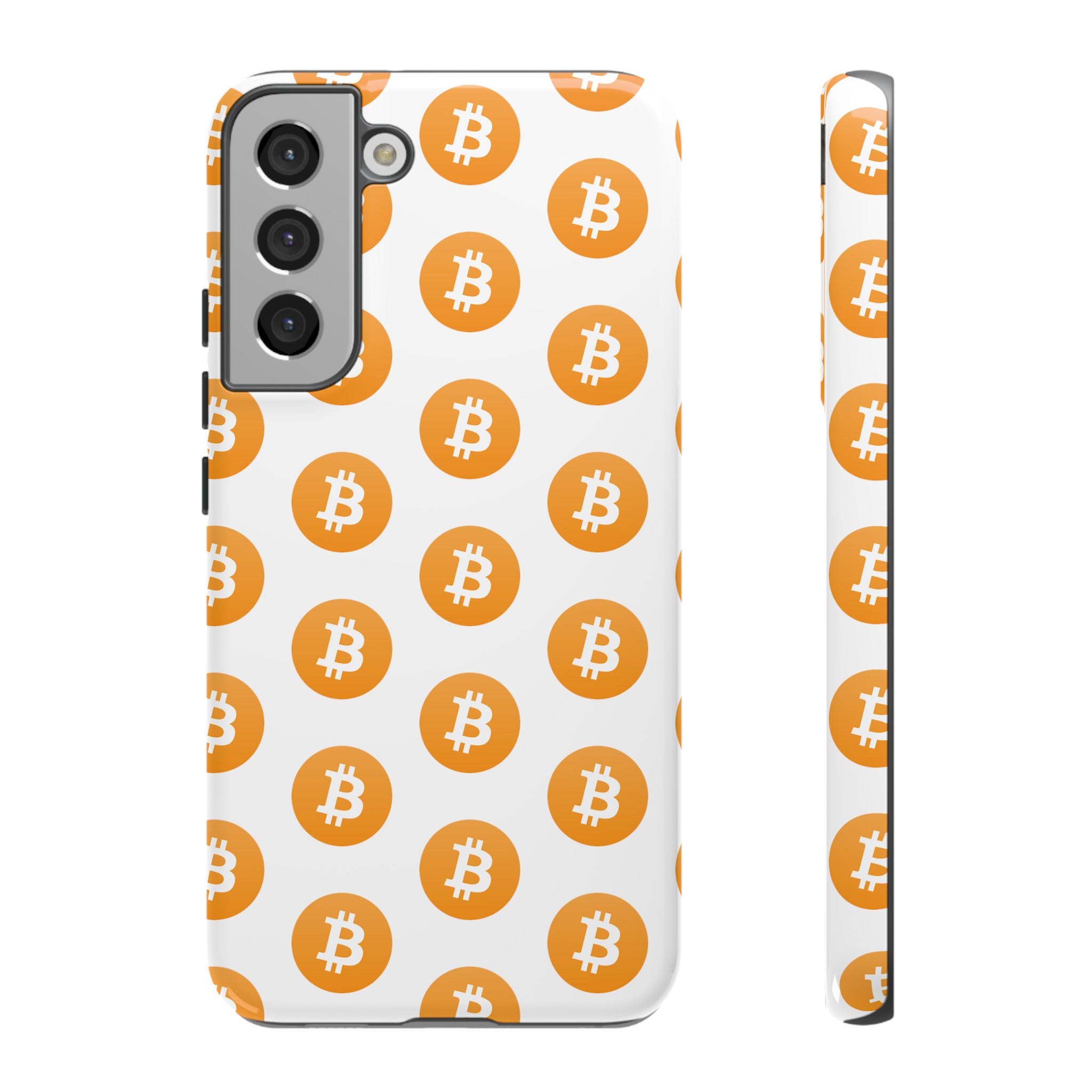 Phone Tough Case - Bitcoin White Background