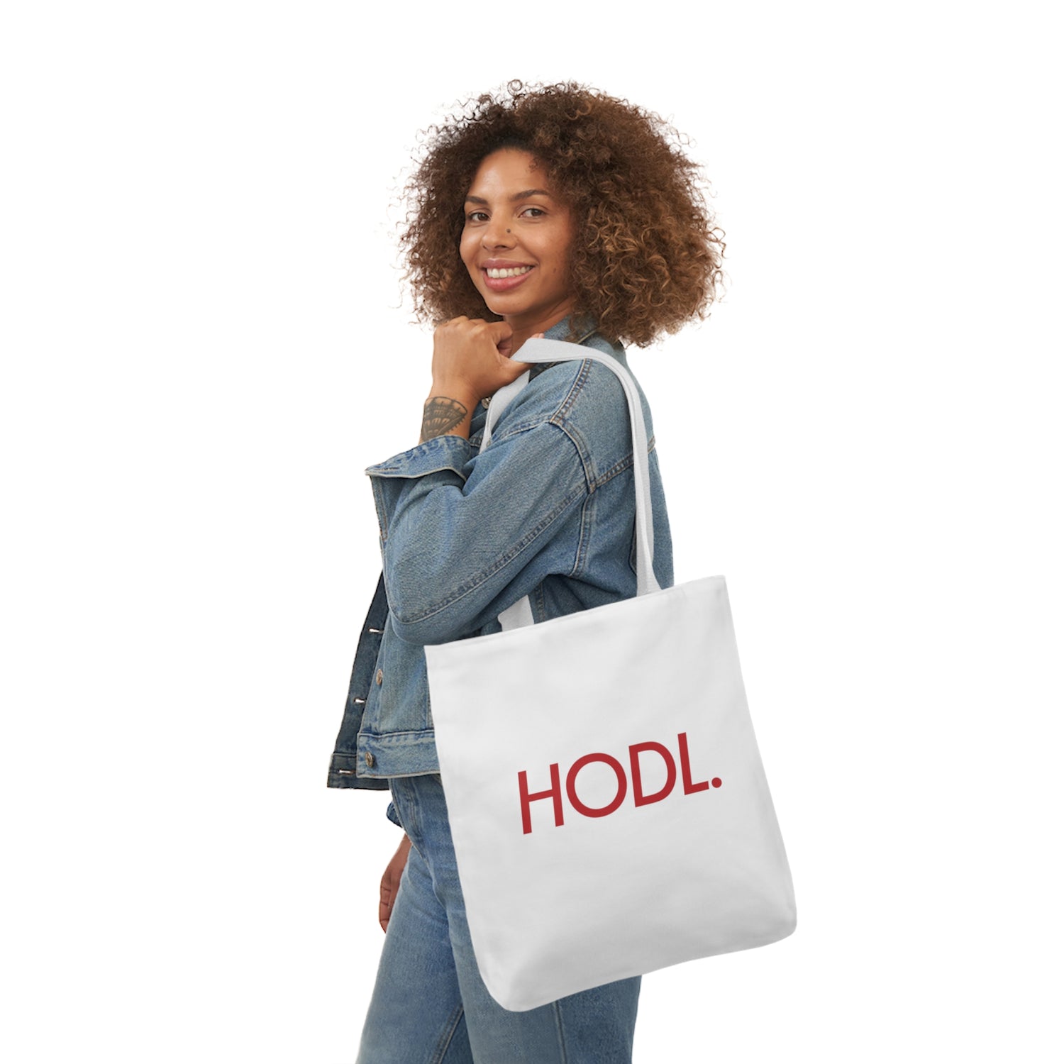 Canvas Tote Bag - HODL
