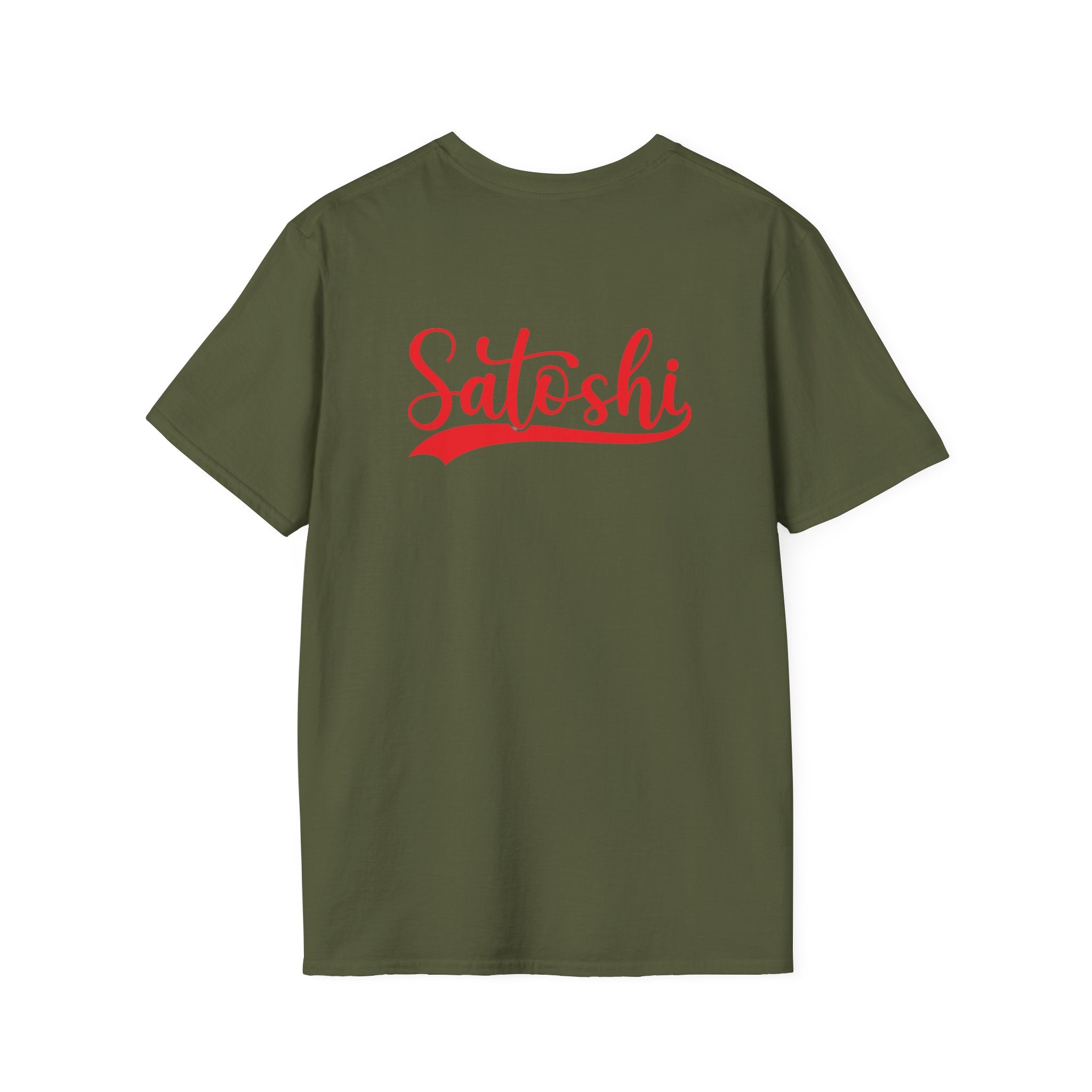 Satoshi (Back) - T-Shirt
