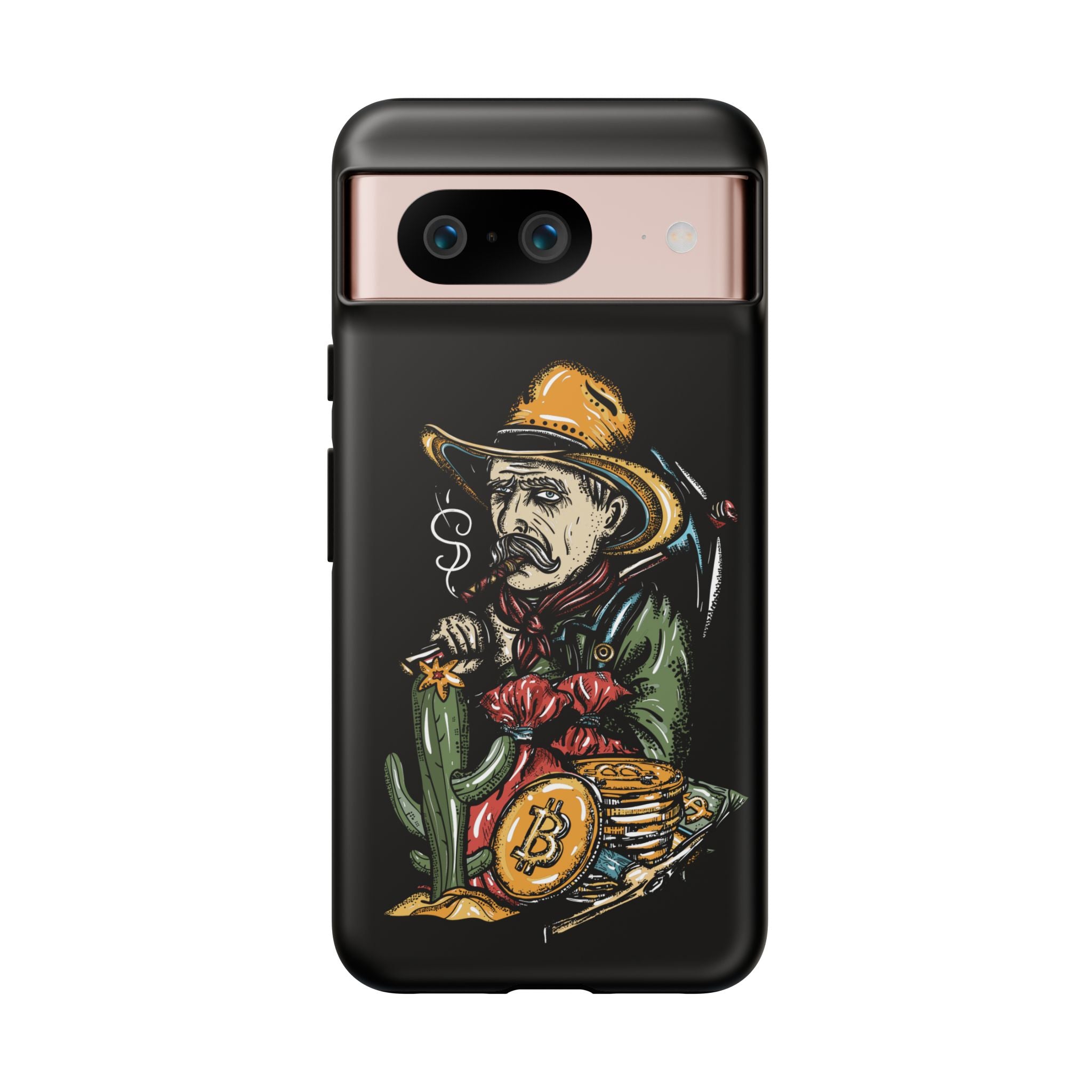 Phone Tough Case - Bitcoin Smoking Man