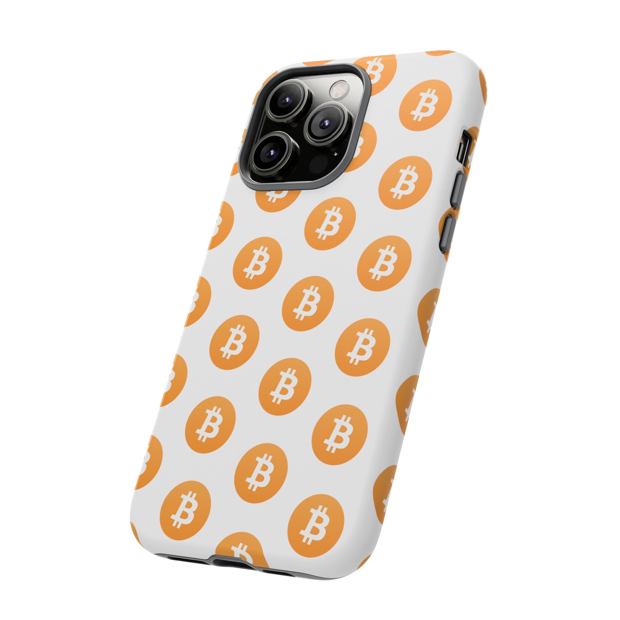 Phone Tough Case - Bitcoin White Background