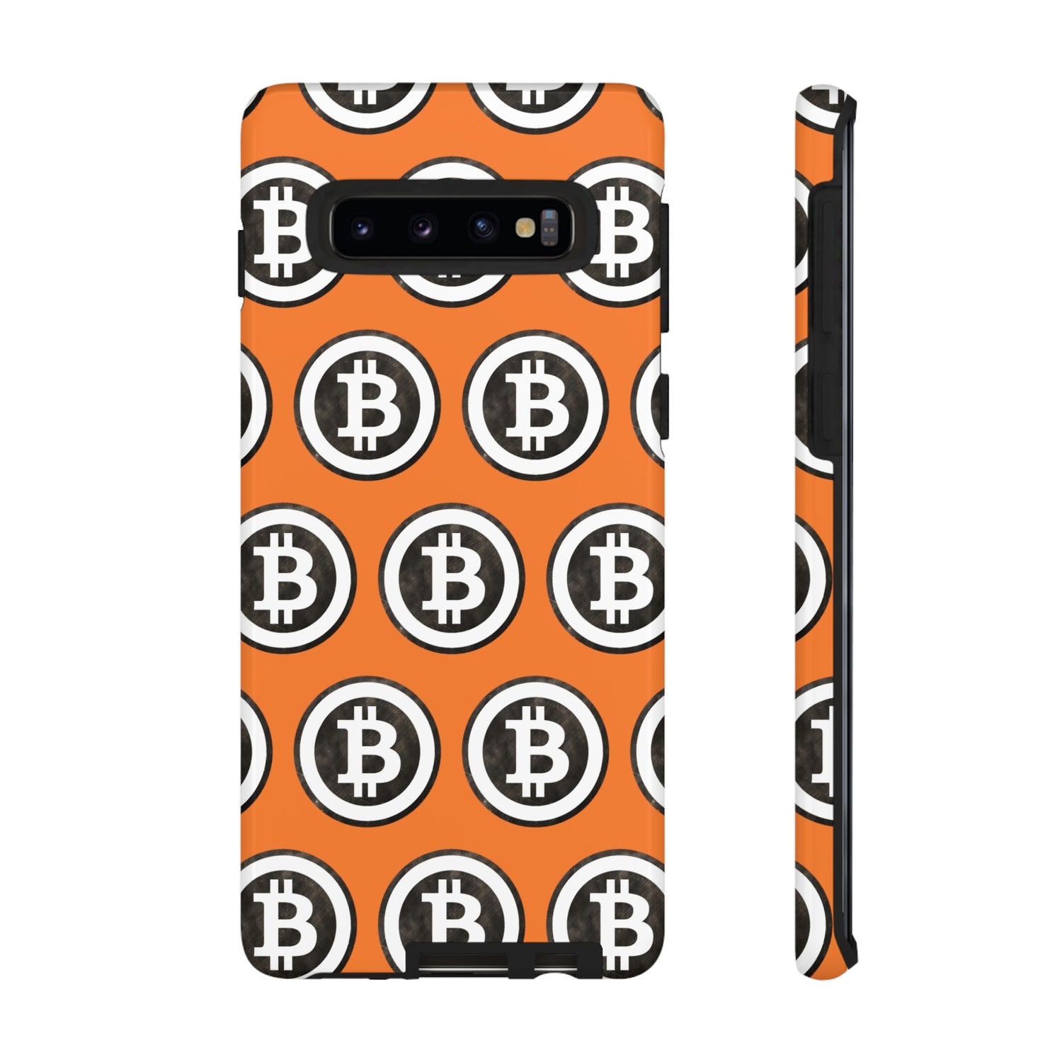 Phone Tough Case - B Logo Orange Background