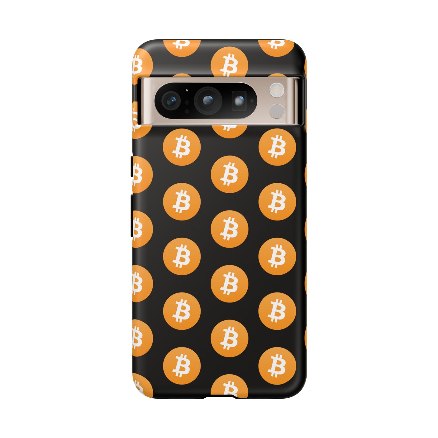 Phone Tough Case - Bitcoin Black Background