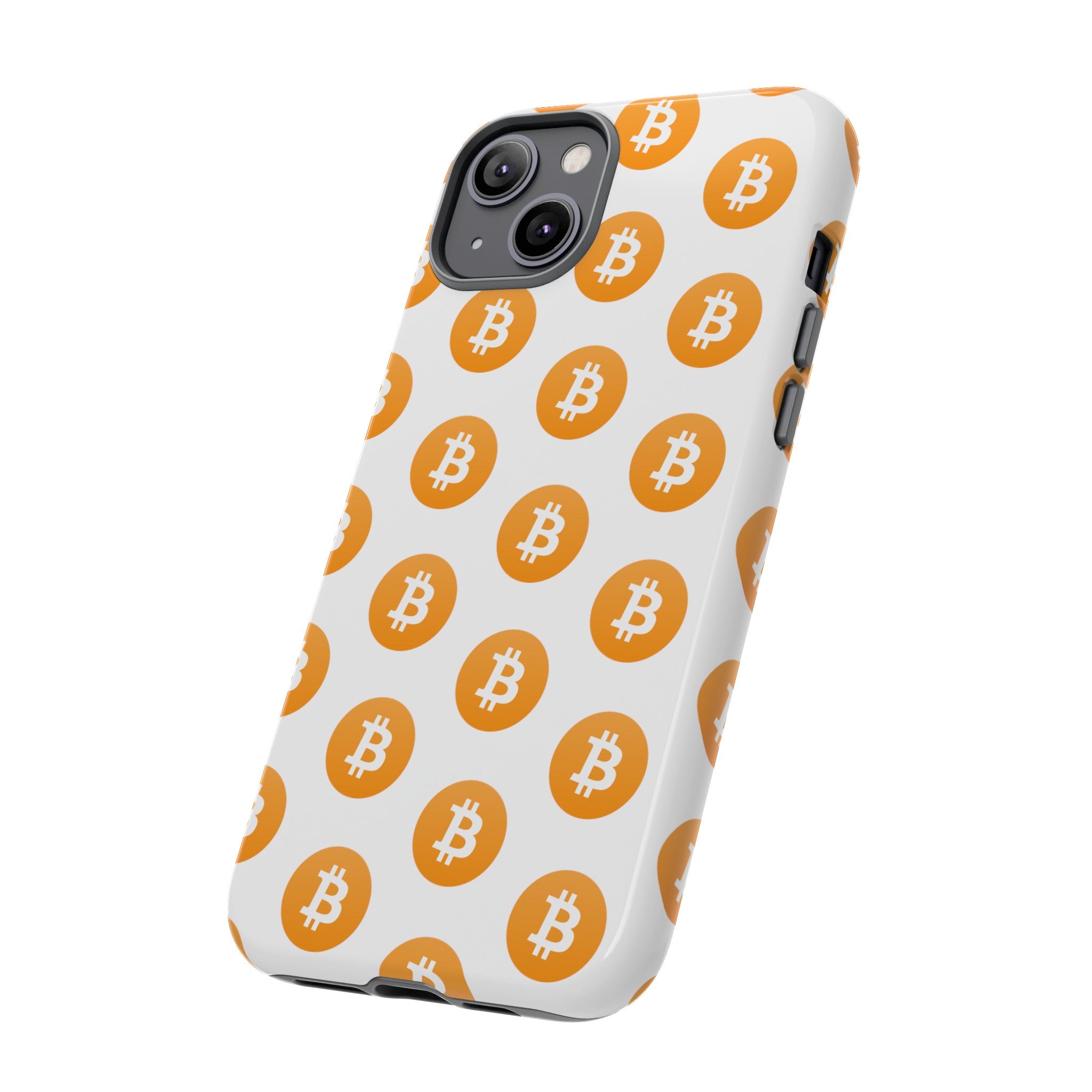 Phone Tough Case - Bitcoin White Background