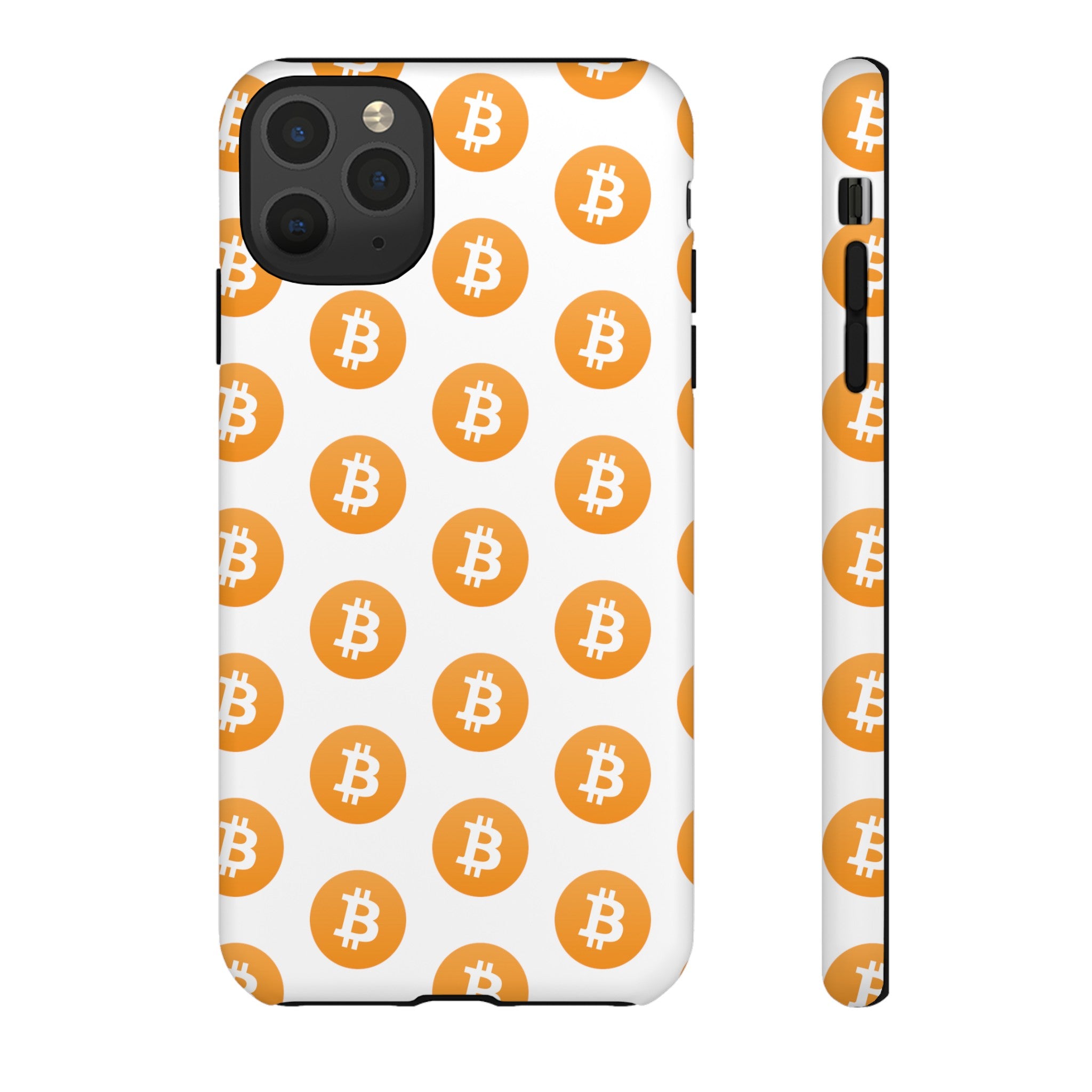 Phone Tough Case - Bitcoin White Background