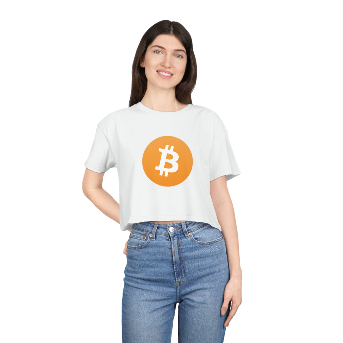 Crop Tee - BTC logo