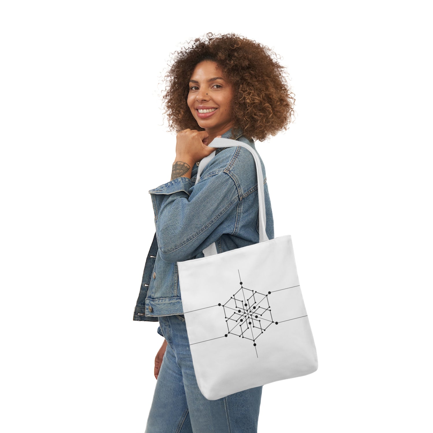 Canvas Tote Bag - Blockchain
