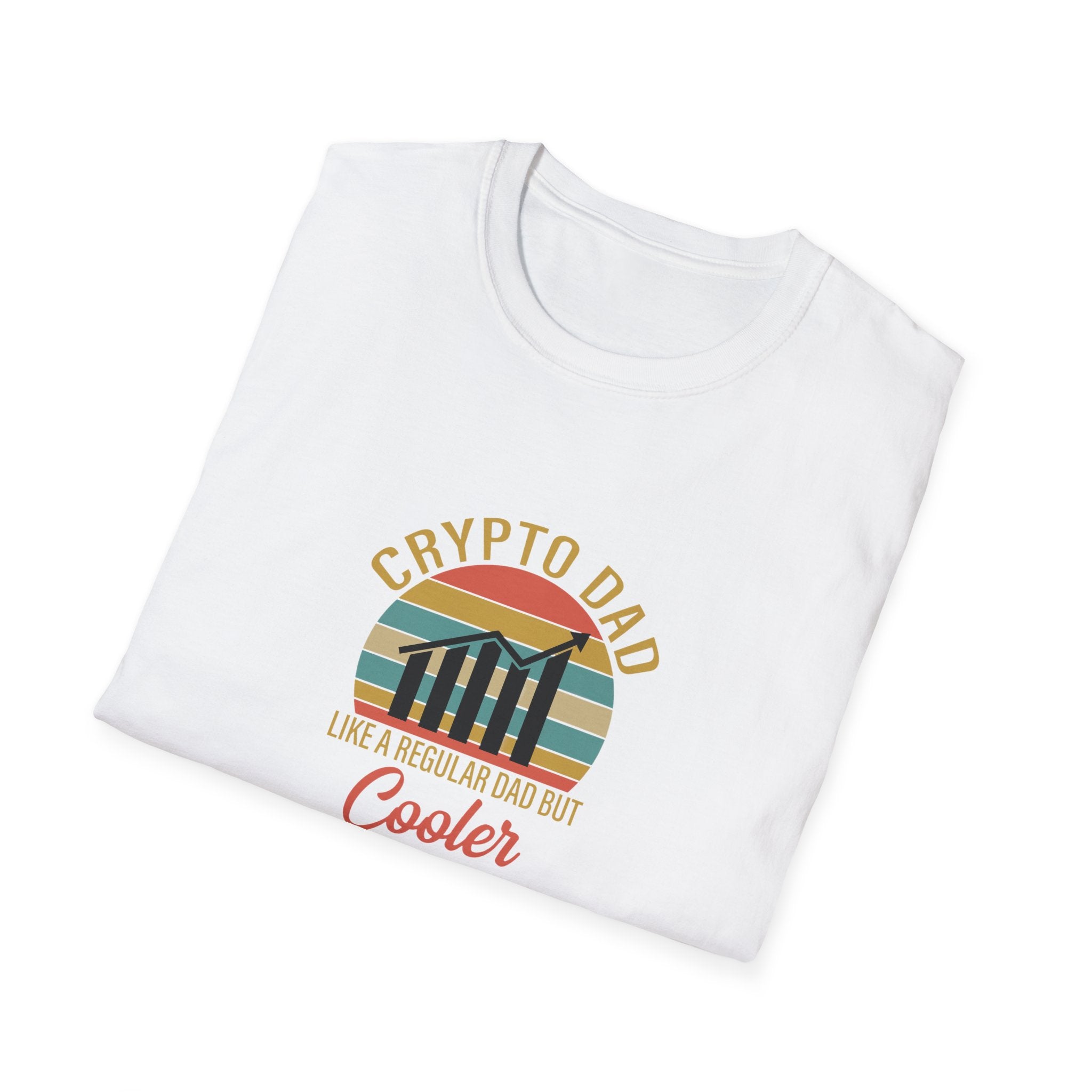 Crypto Dad - Like a Regular Dad But Cooler T-Shirt