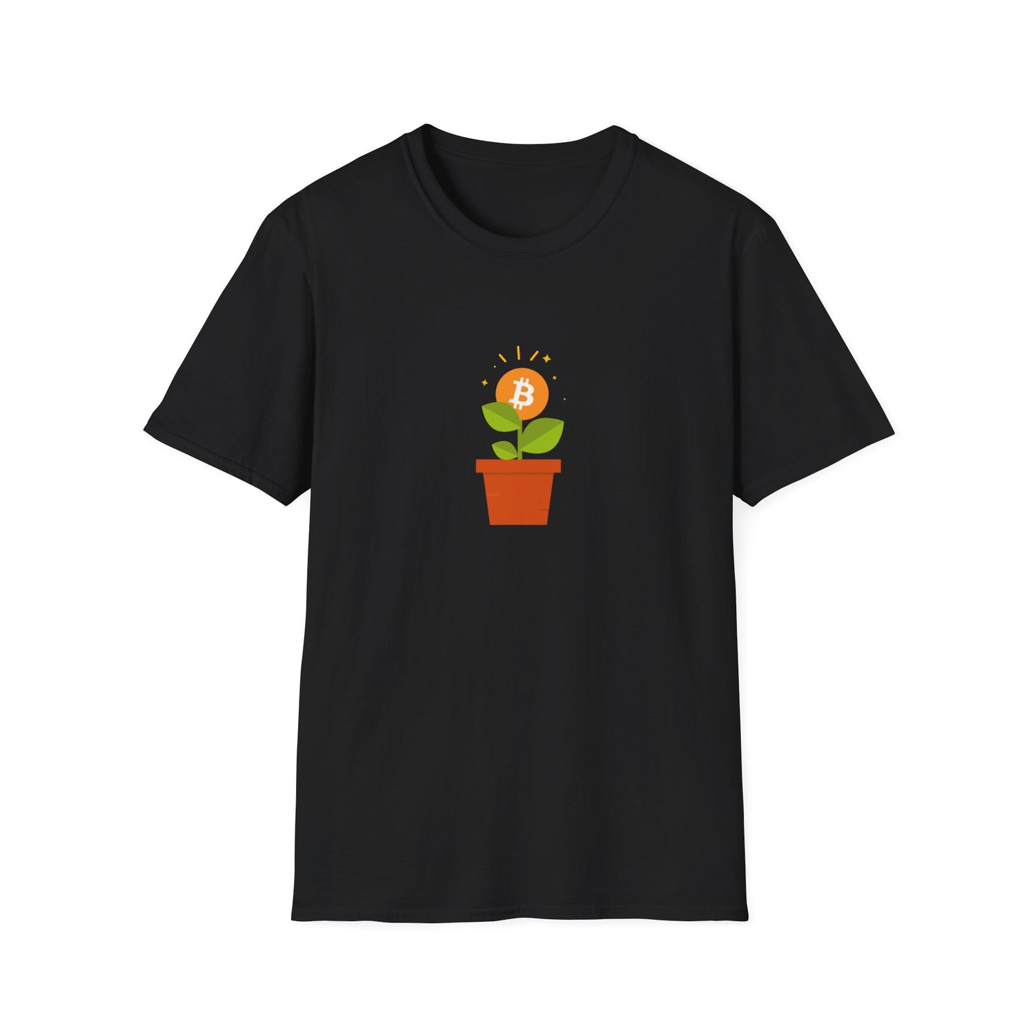 Bitcoin Plant - Cotton T-Shirt