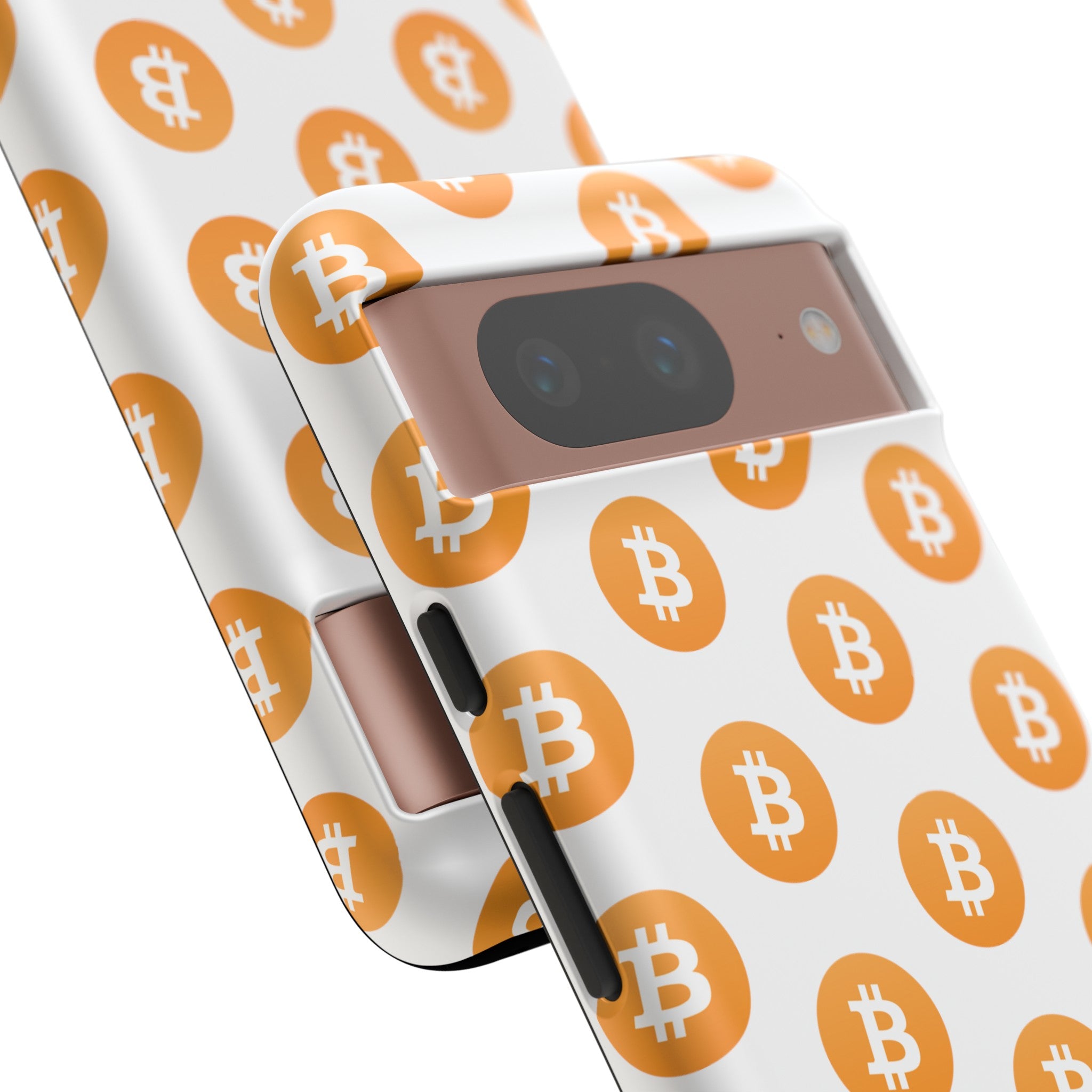 Phone Tough Case - Bitcoin White Background