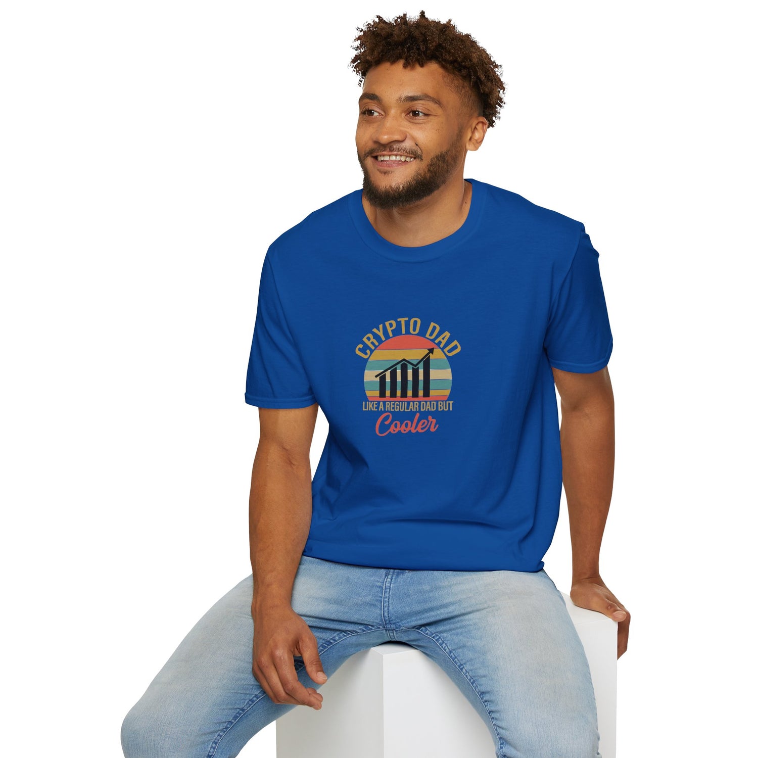 Crypto Dad - Like a Regular Dad But Cooler T-Shirt