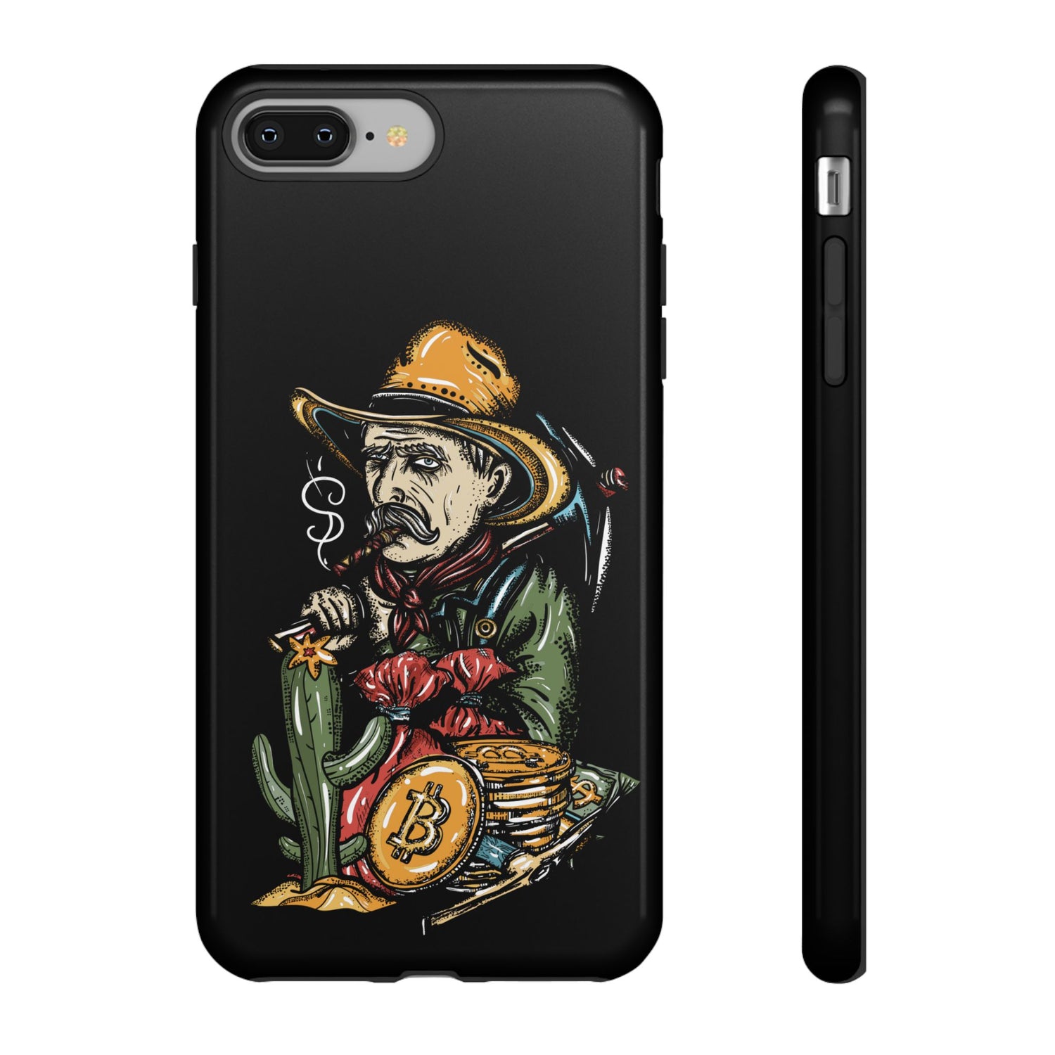 Phone Tough Case - Bitcoin Smoking Man
