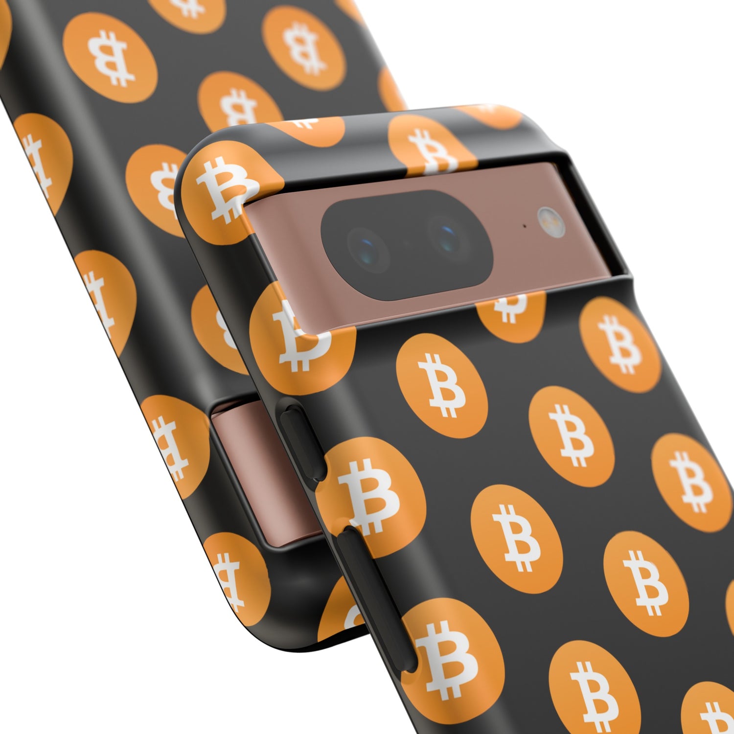Phone Tough Case - Bitcoin Black Background