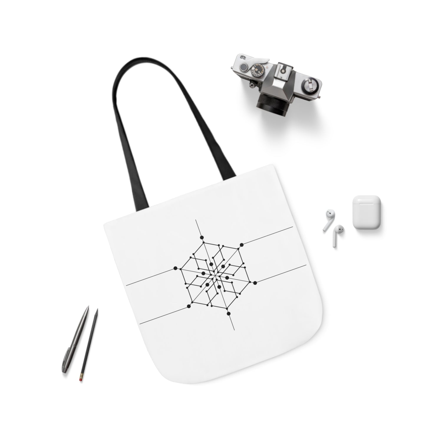 Canvas Tote Bag - Blockchain
