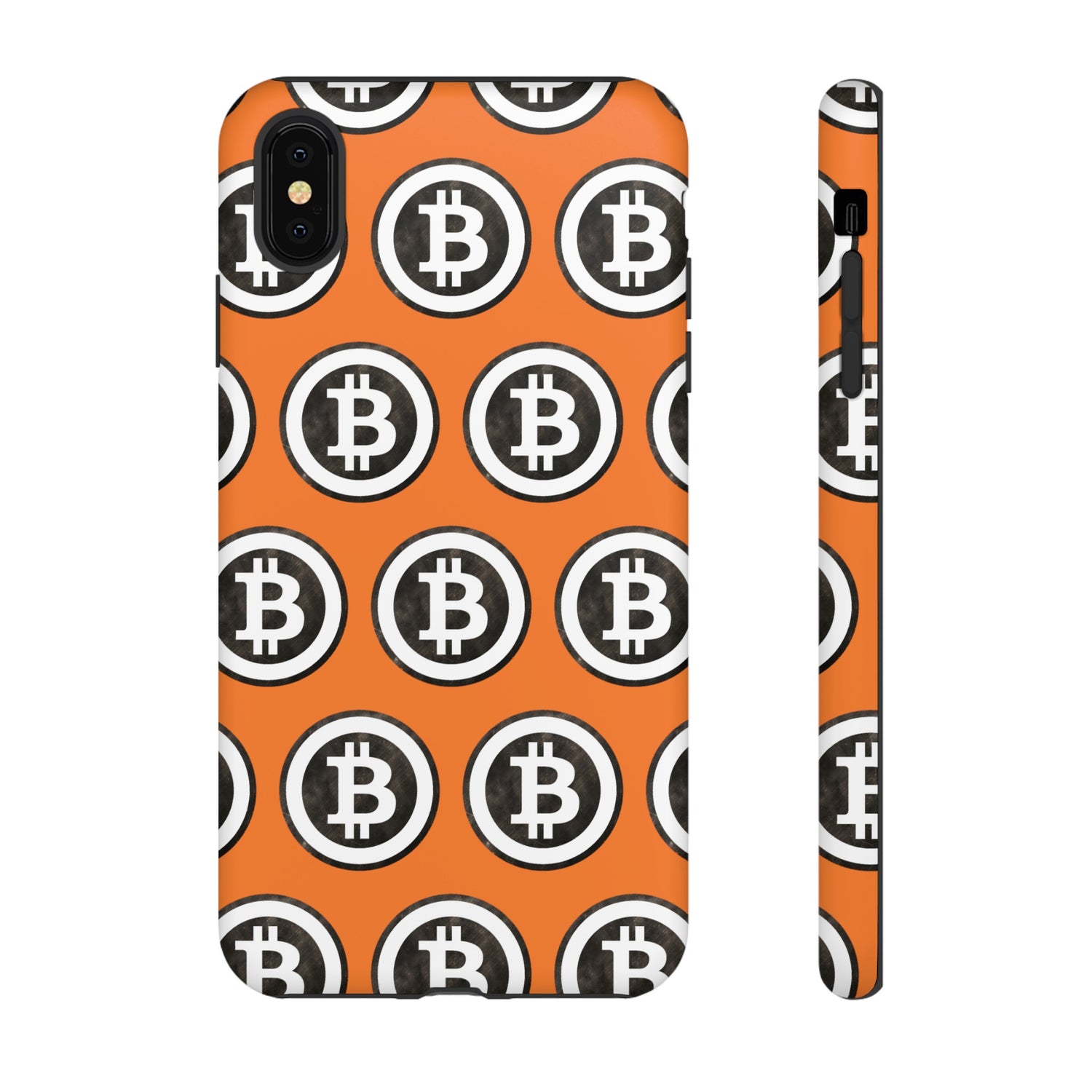 Phone Tough Case - B Logo Orange Background