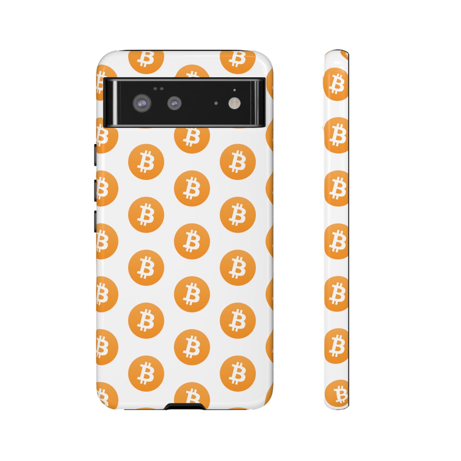 Phone Tough Case - Bitcoin White Background
