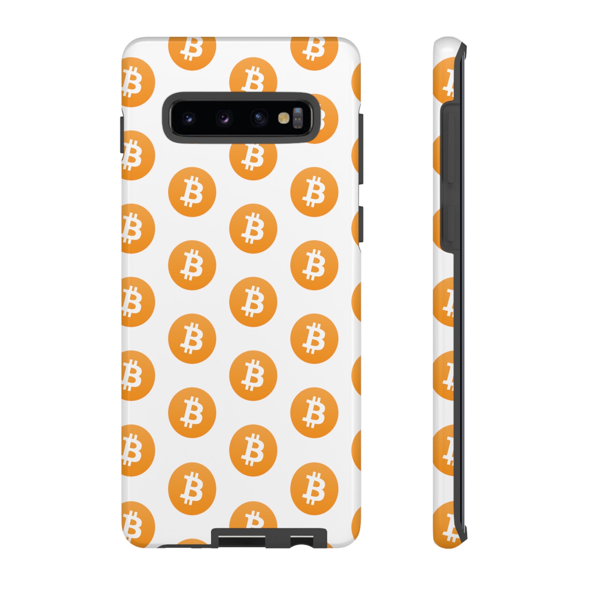 Phone Tough Case - Bitcoin White Background