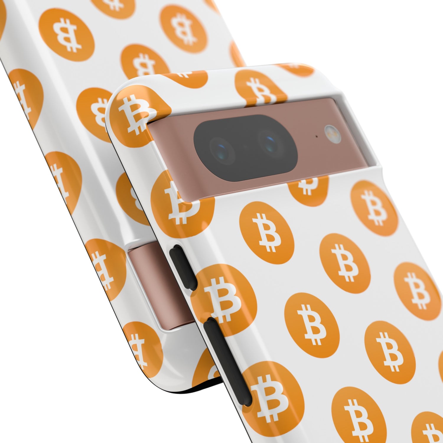 Phone Tough Case - Bitcoin White Background