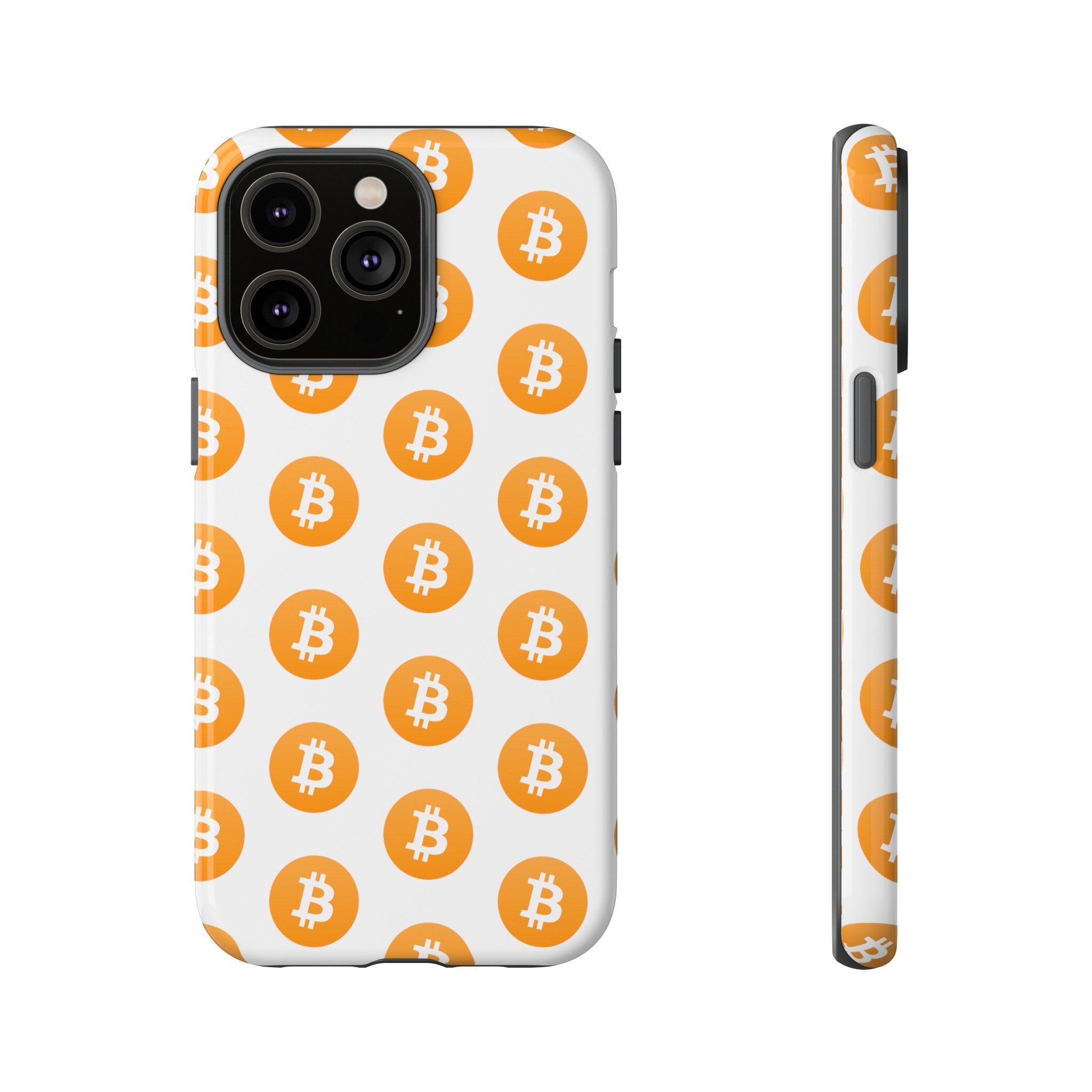 Phone Tough Case - Bitcoin White Background