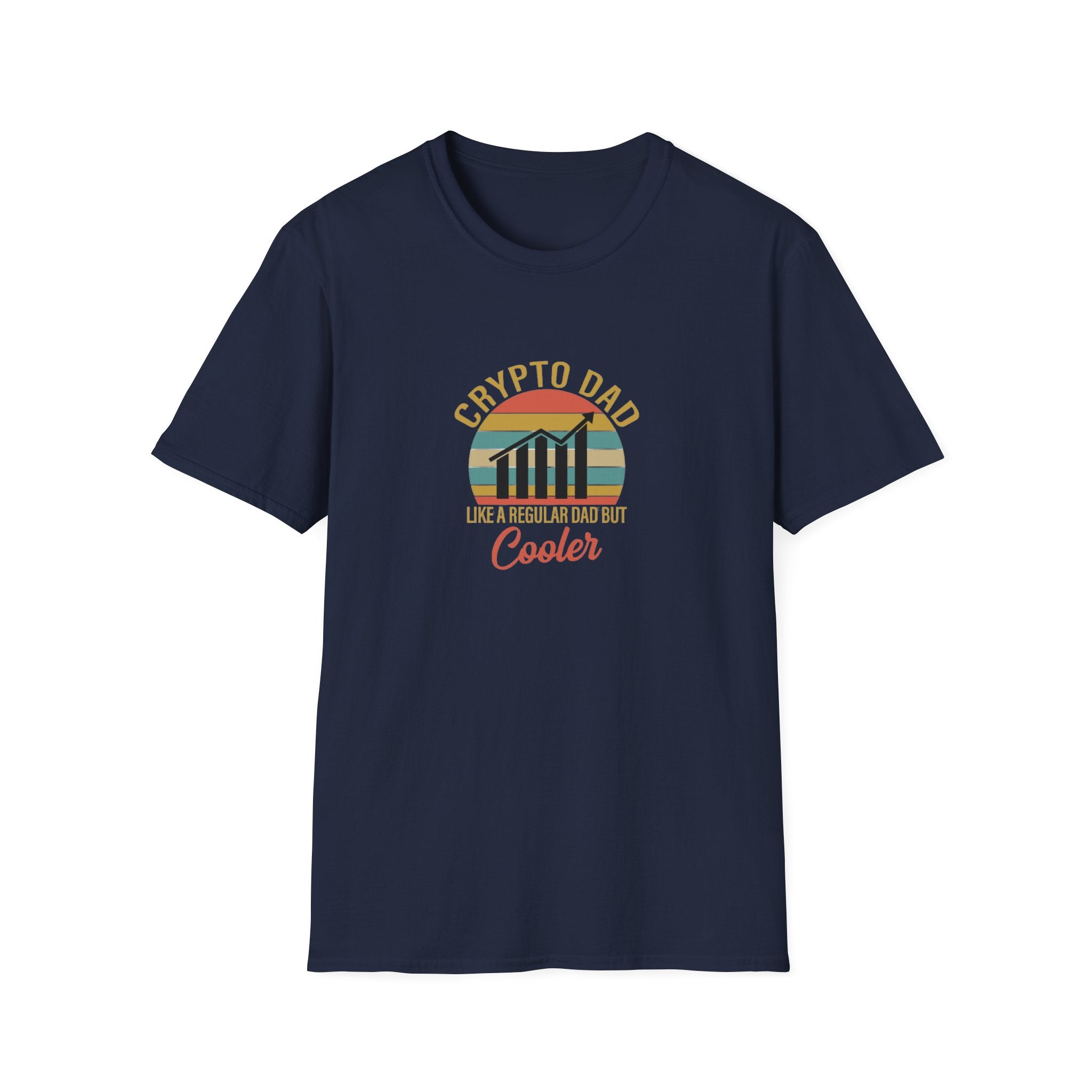 Crypto Dad - Like a Regular Dad But Cooler T-Shirt