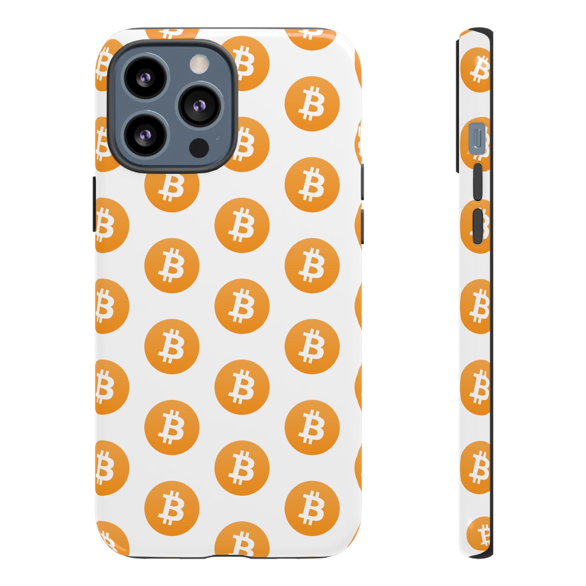 Phone Tough Case - Bitcoin White Background