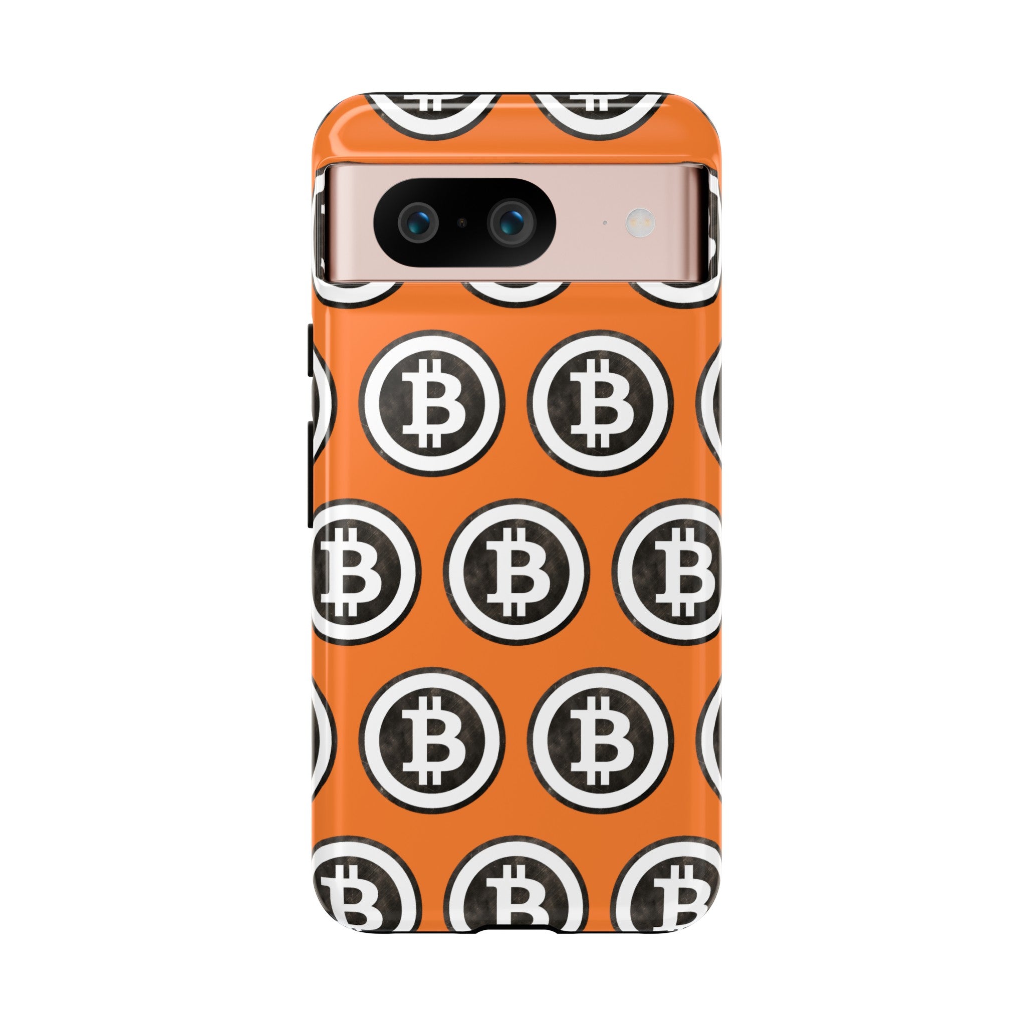 Phone Tough Case - B Logo Orange Background