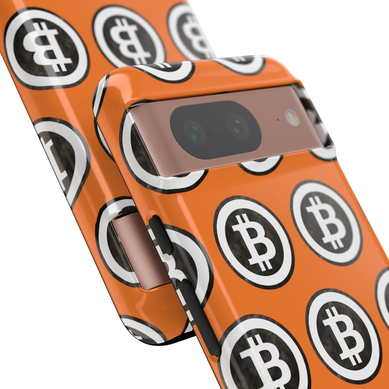 Phone Tough Case - B Logo Orange Background
