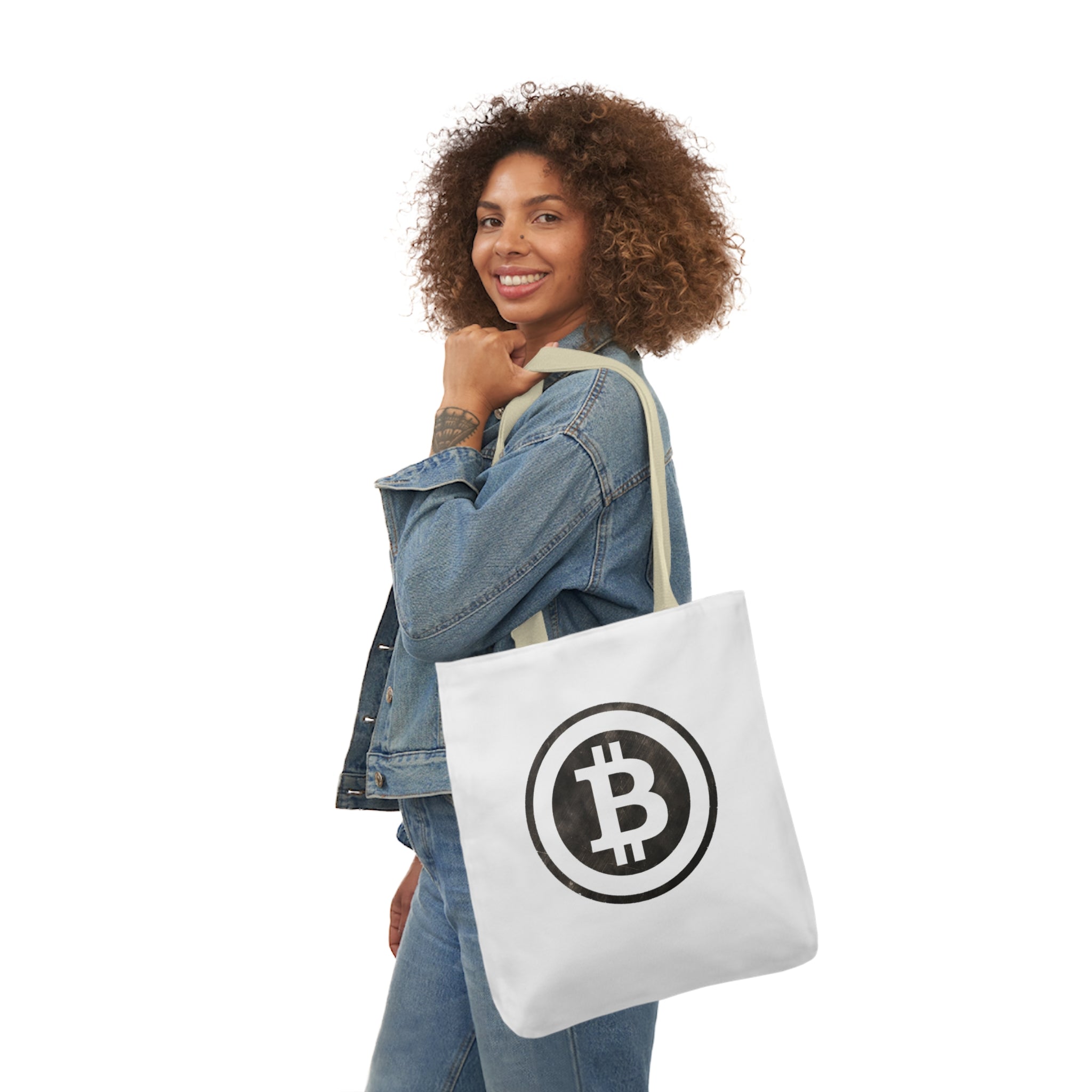 Canvas Tote Bag - B Logo
