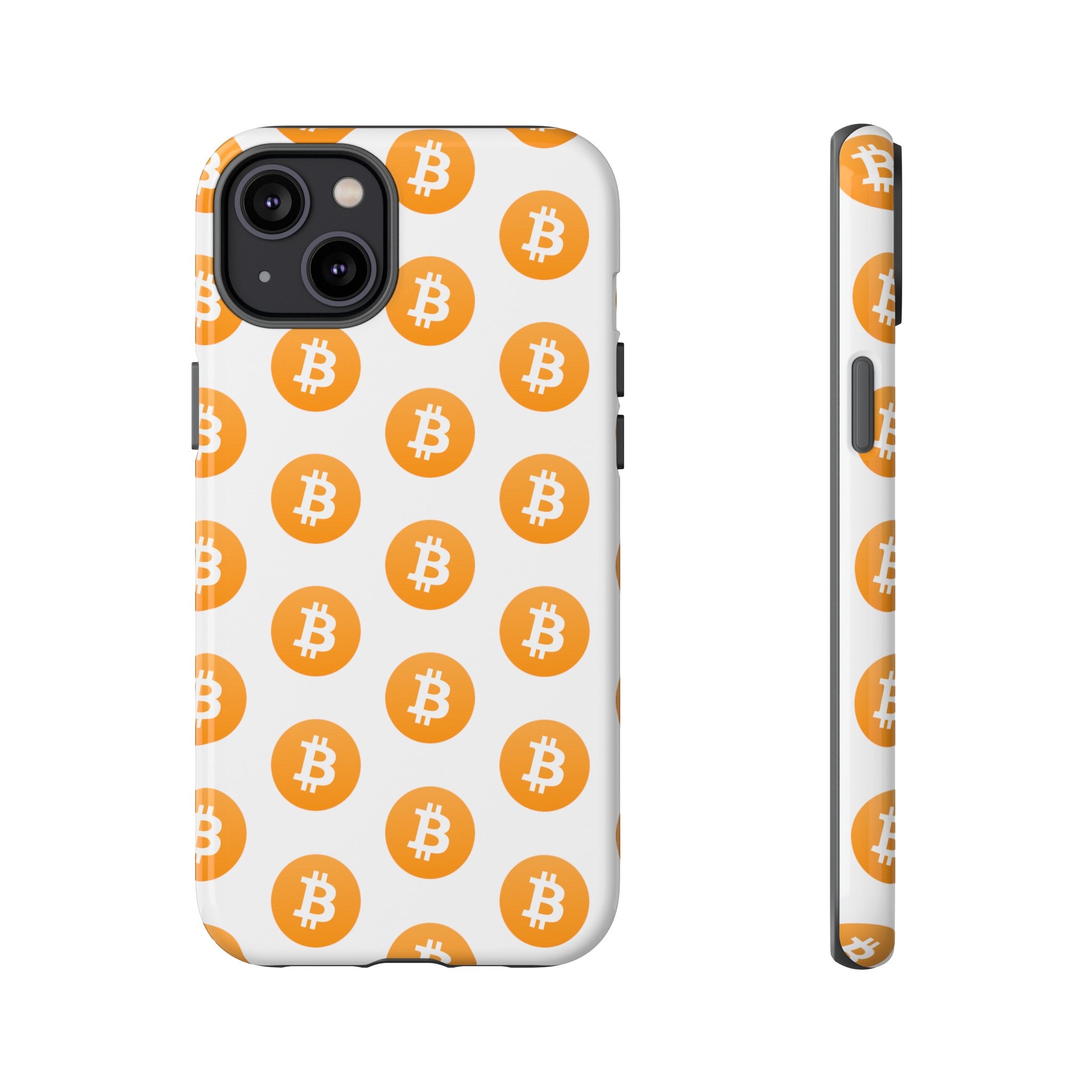 Phone Tough Case - Bitcoin White Background