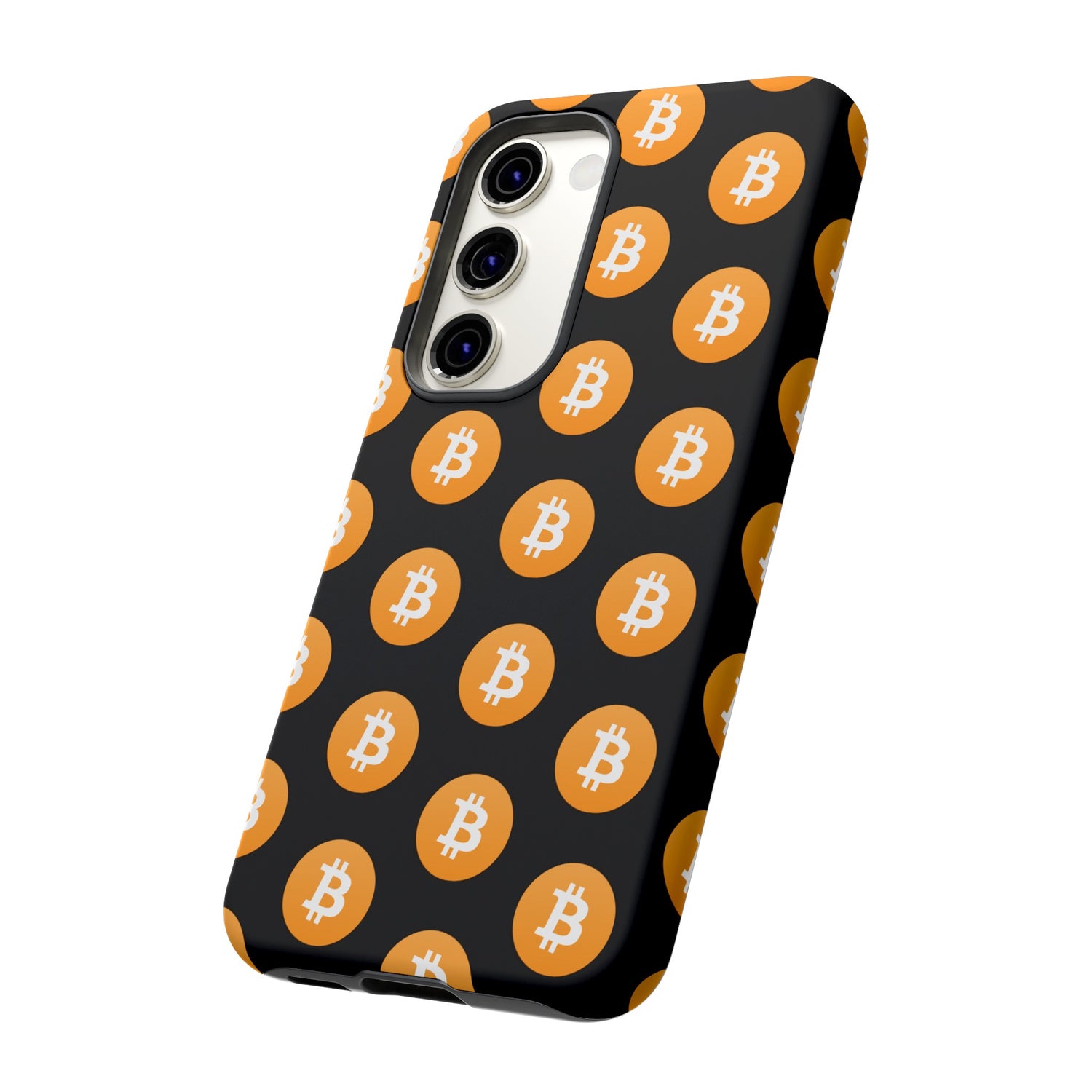 Phone Tough Case - Bitcoin Black Background
