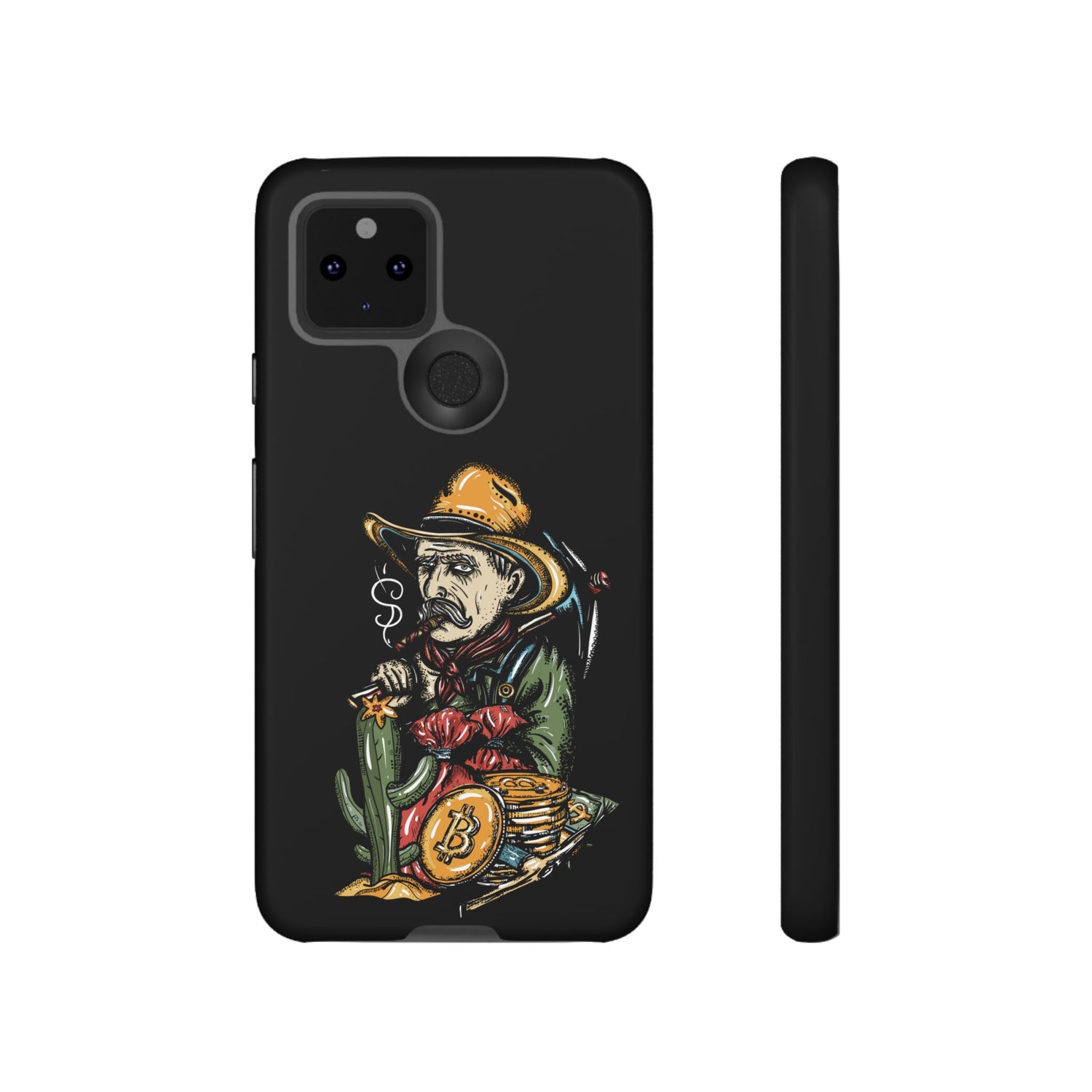 Phone Tough Case - Bitcoin Smoking Man