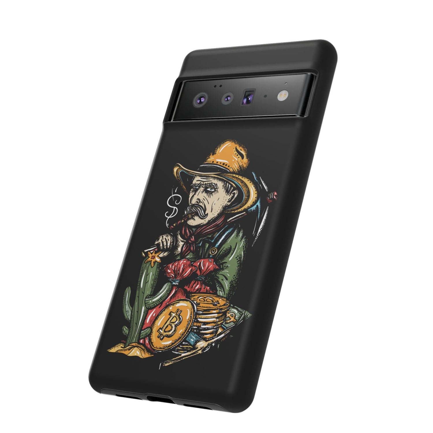 Phone Tough Case - Bitcoin Smoking Man