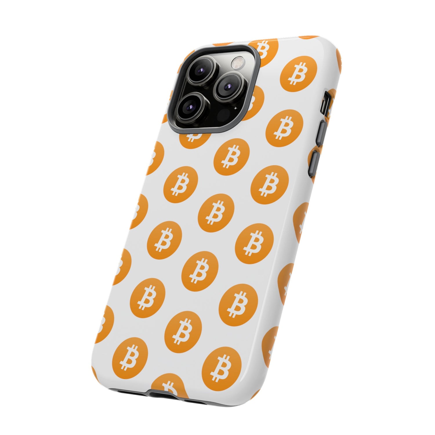 Phone Tough Case - Bitcoin White Background