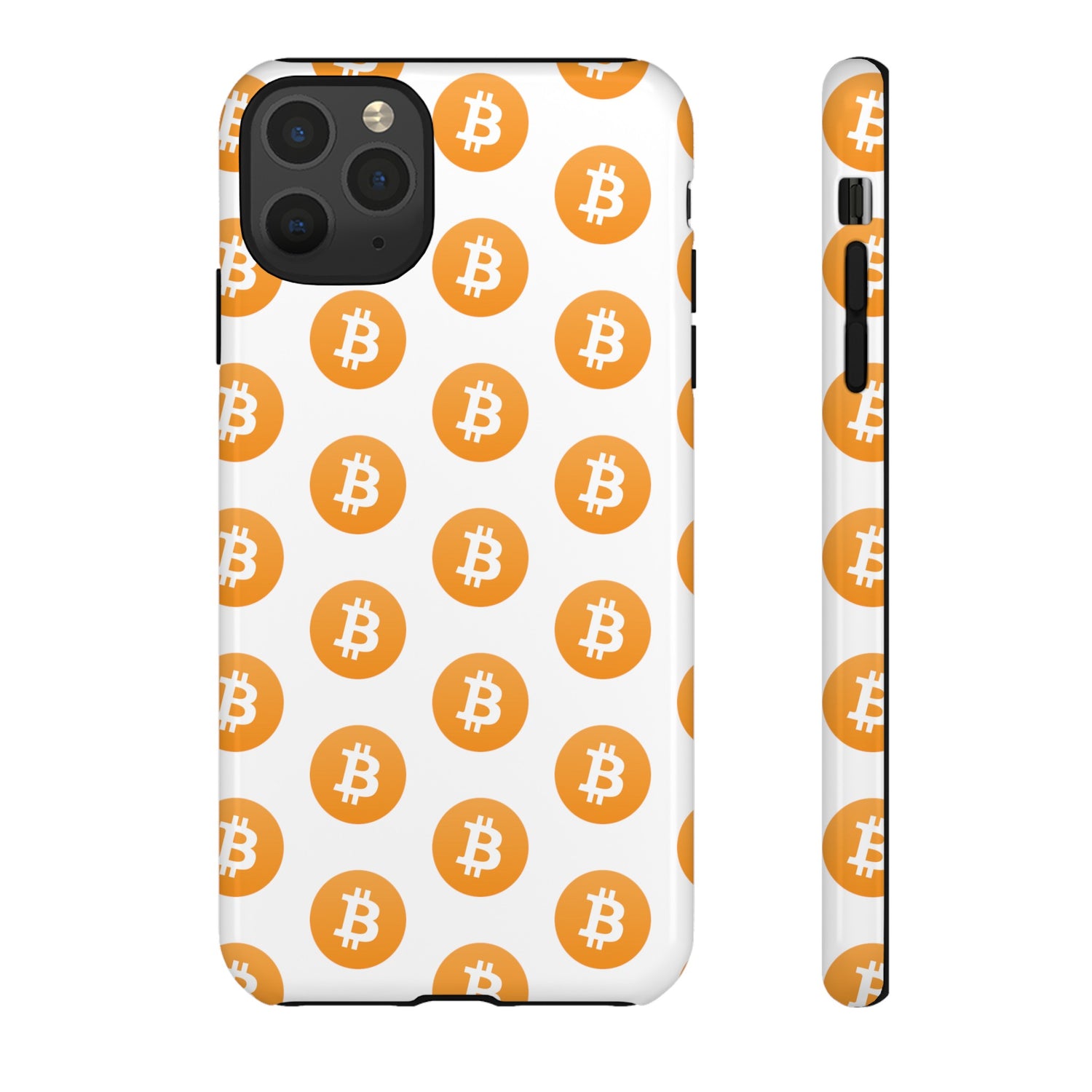 Phone Tough Case - Bitcoin White Background