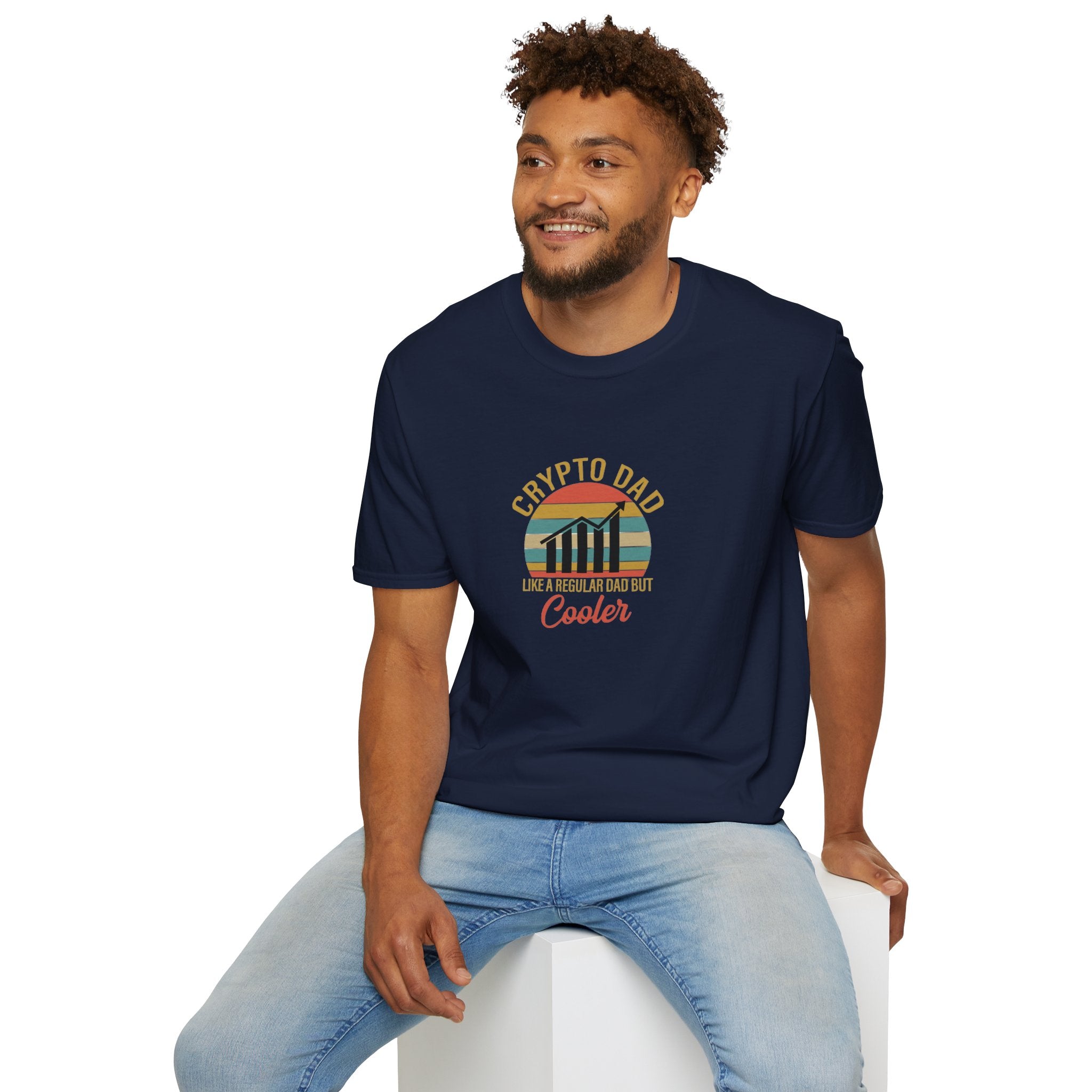 Crypto Dad - Like a Regular Dad But Cooler T-Shirt