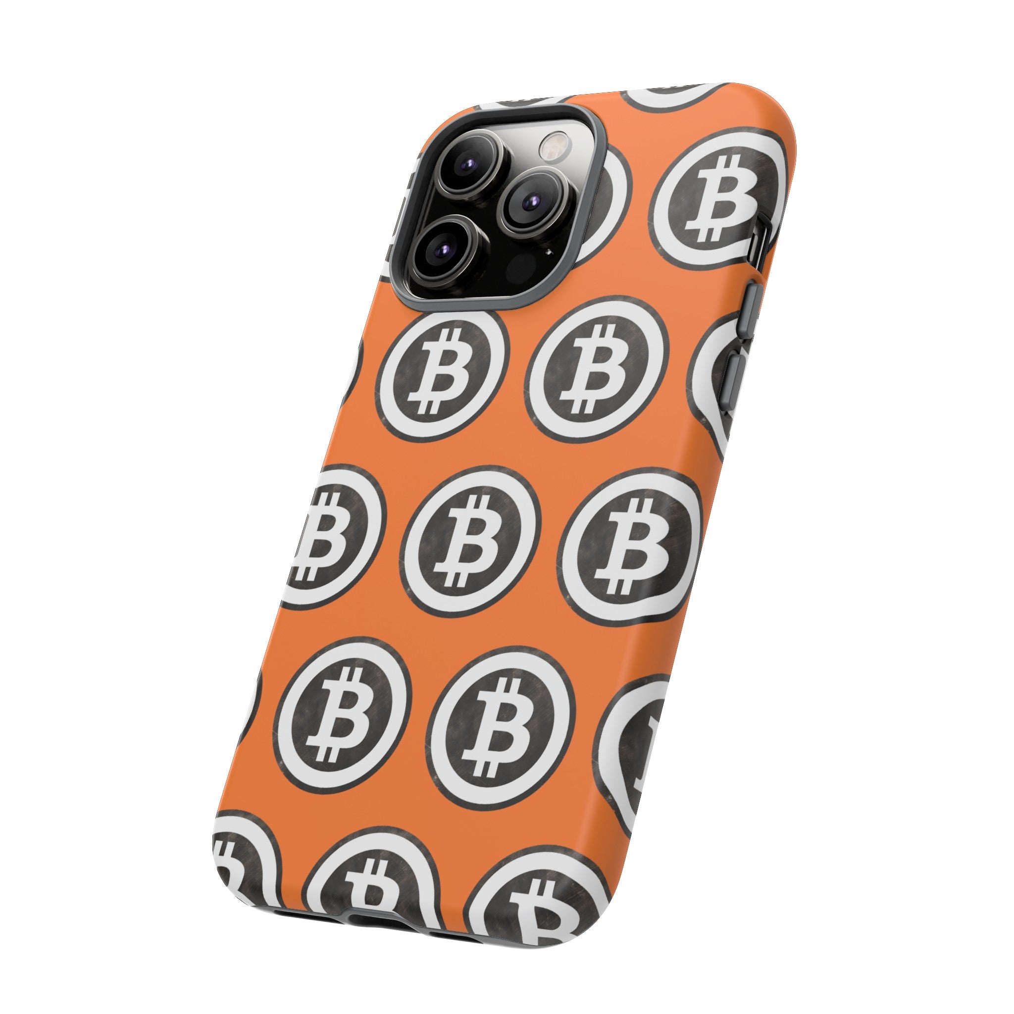 Phone Tough Case - B Logo Orange Background