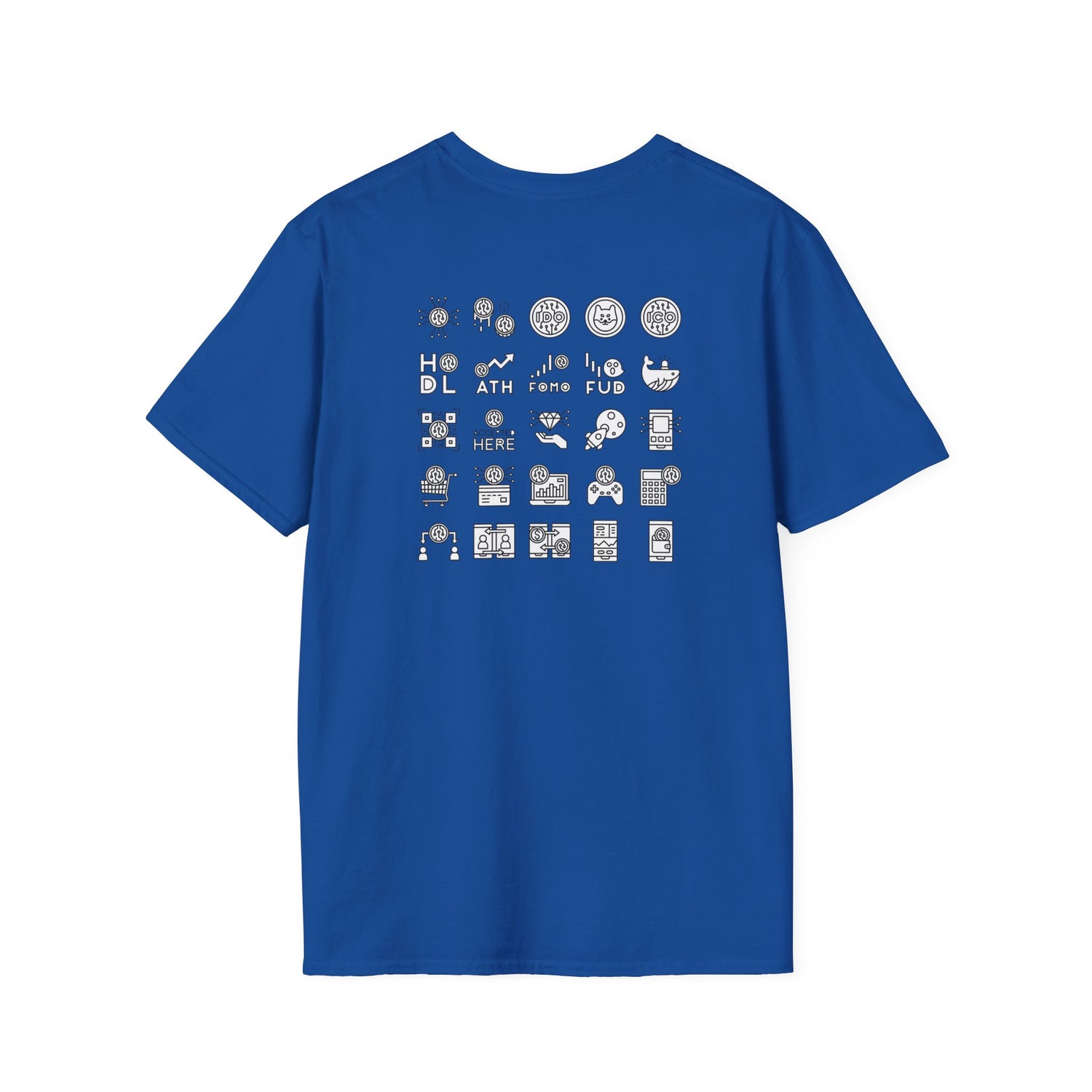 Crypto Symbols - Cotton T-Shirt