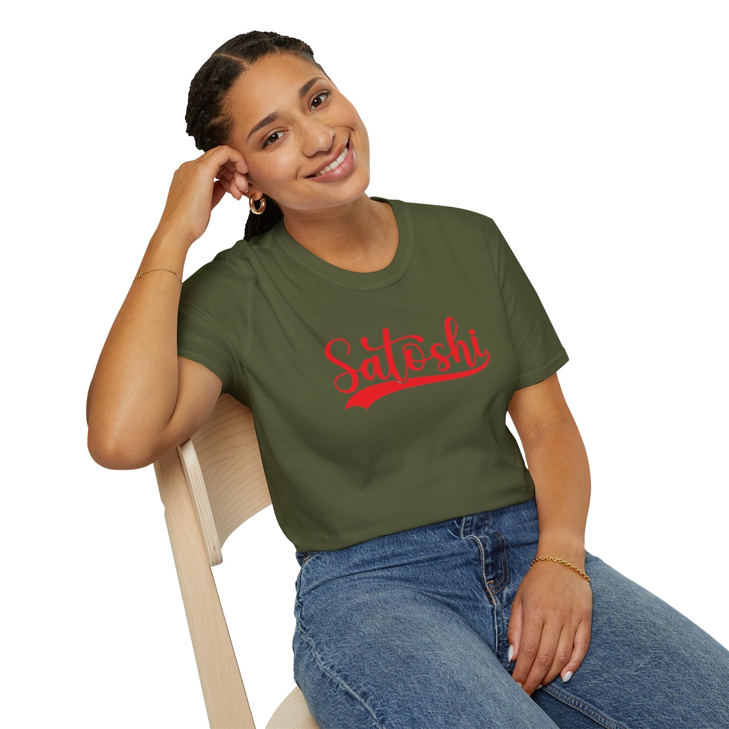 Satoshi (Front) - T-Shirt