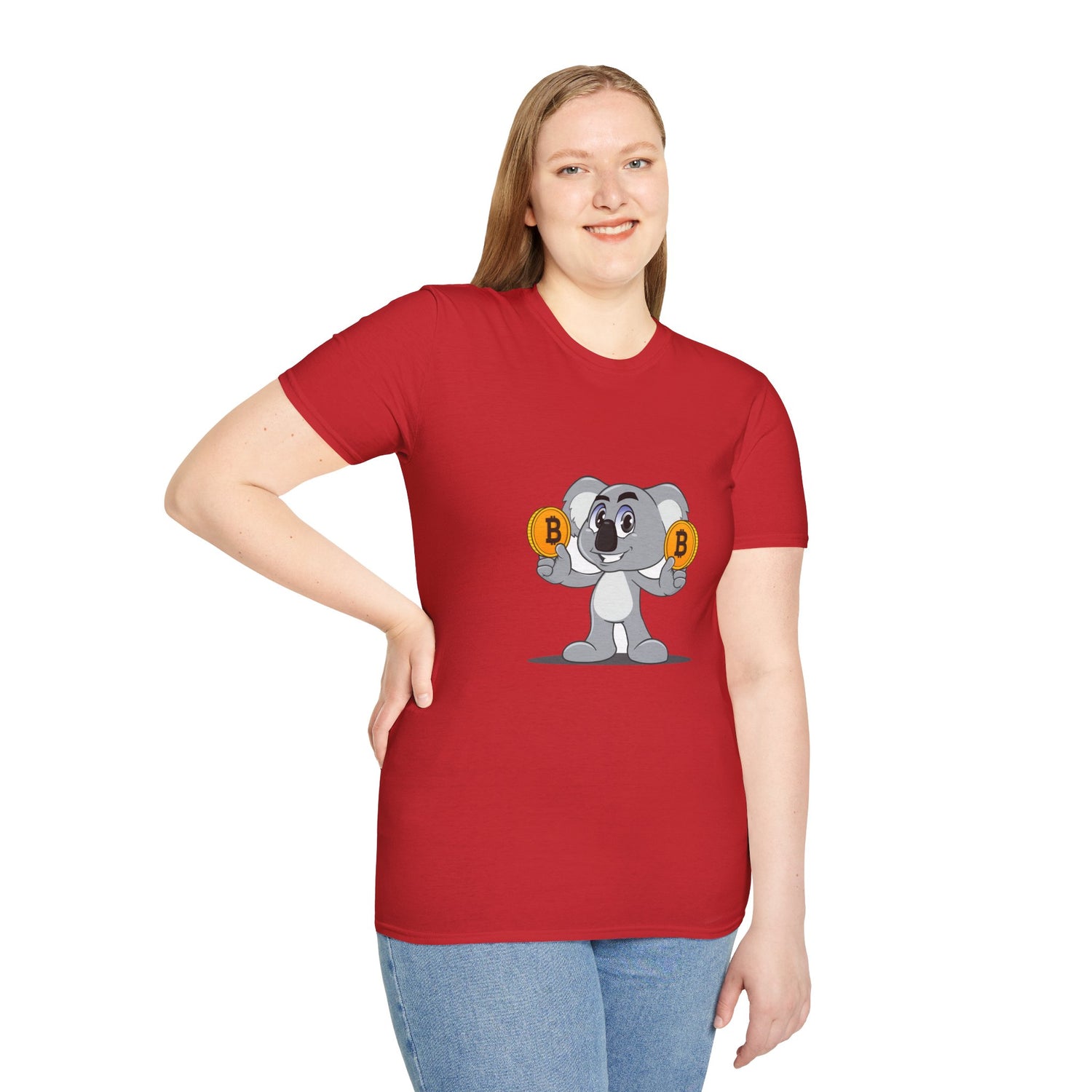 Bitcoin Koala - Cotton T-Shirt