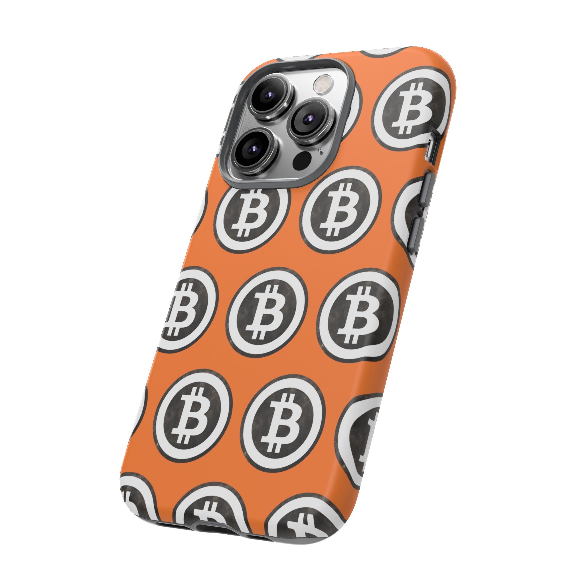 Phone Tough Case - B Logo Orange Background
