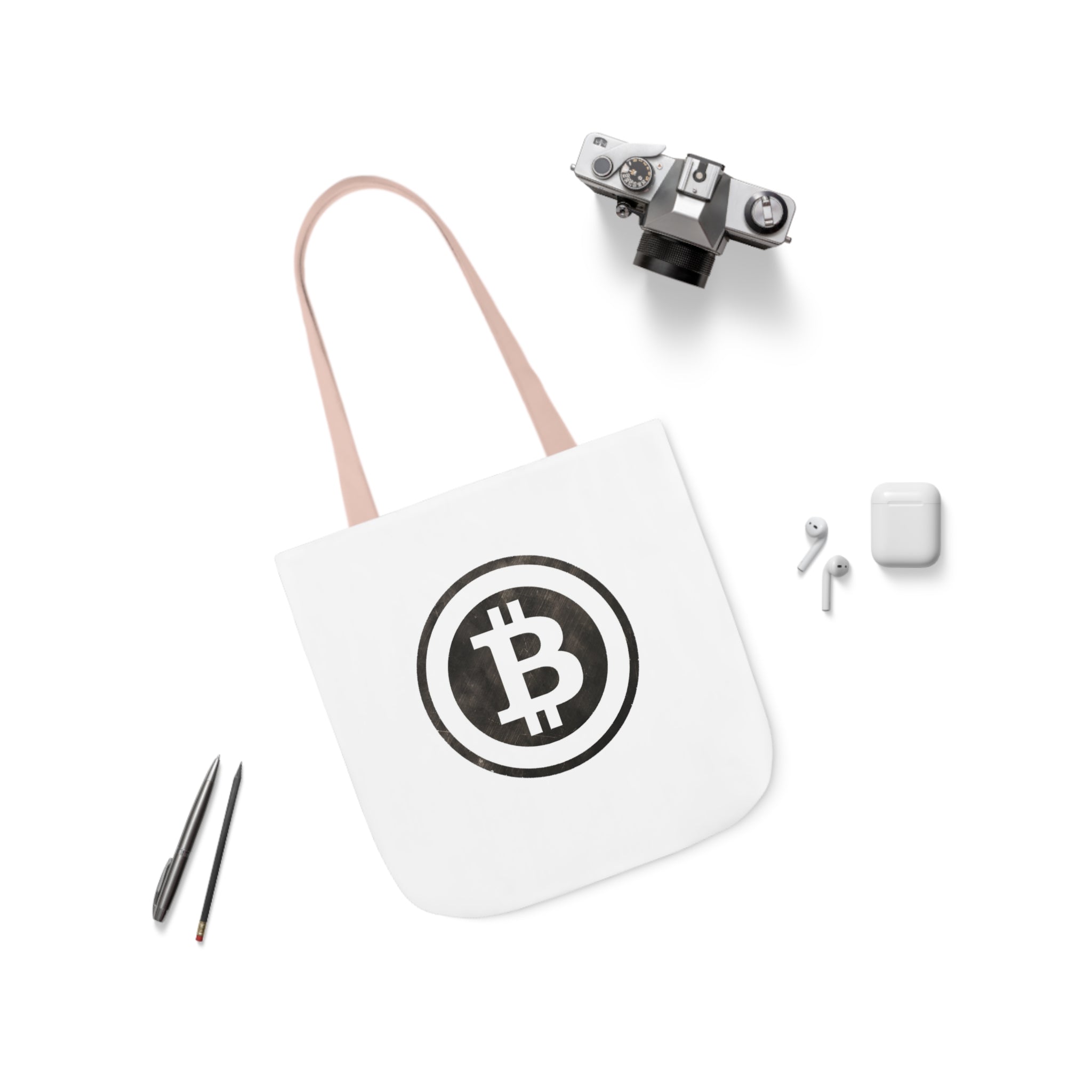 Canvas Tote Bag - B Logo