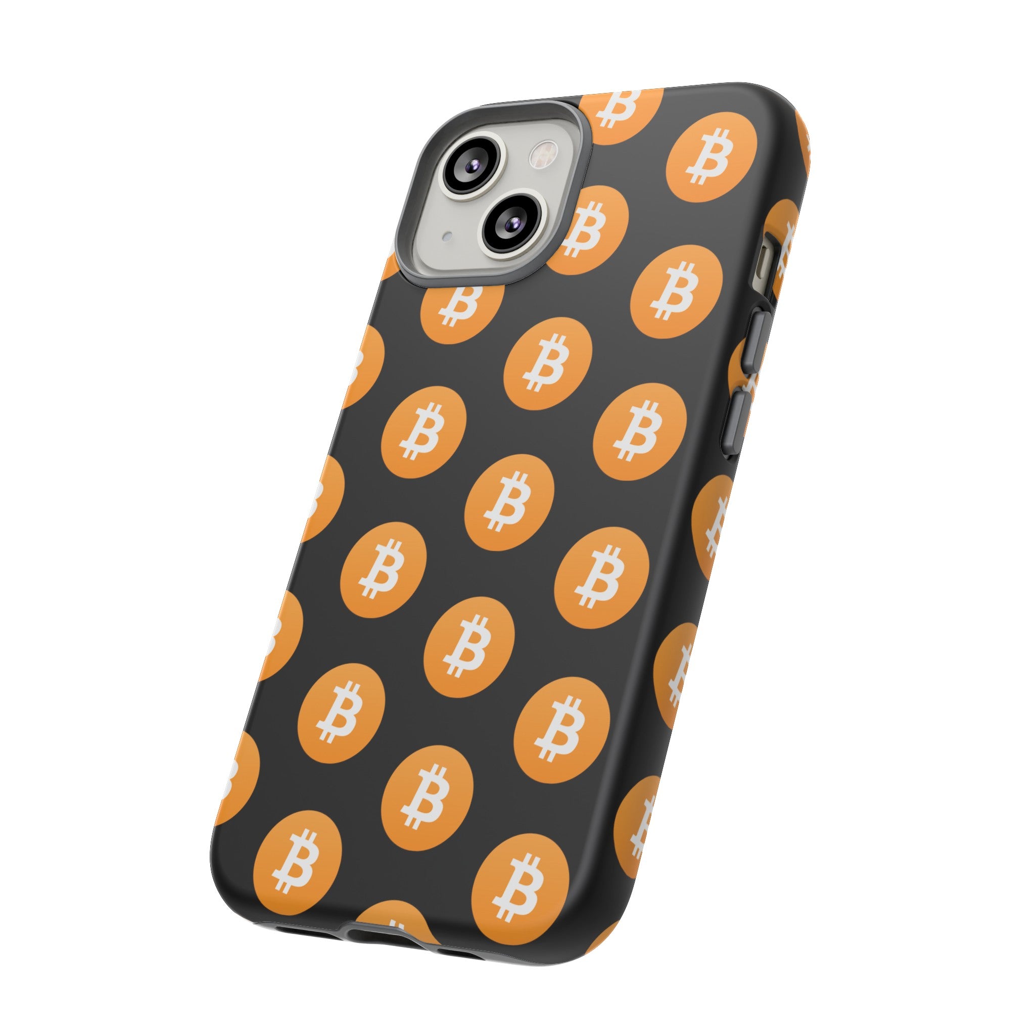 Phone Tough Case - Bitcoin Black Background