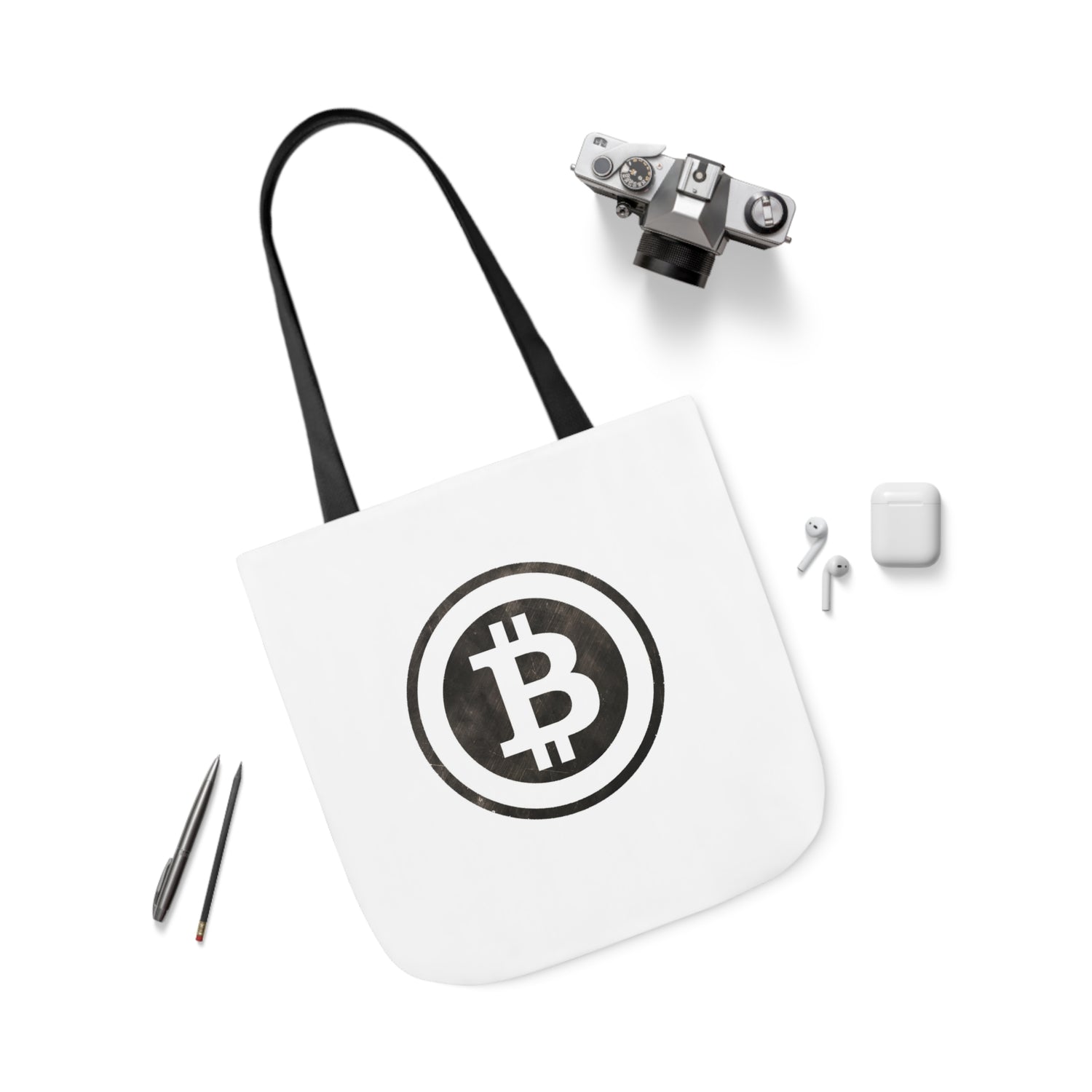 Canvas Tote Bag - B Logo