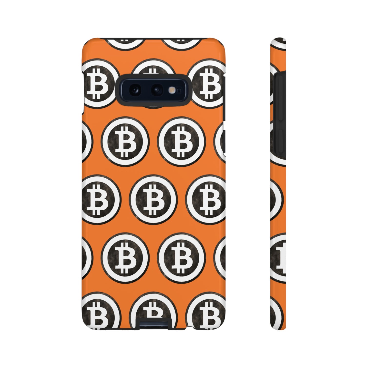 Phone Tough Case - B Logo Orange Background