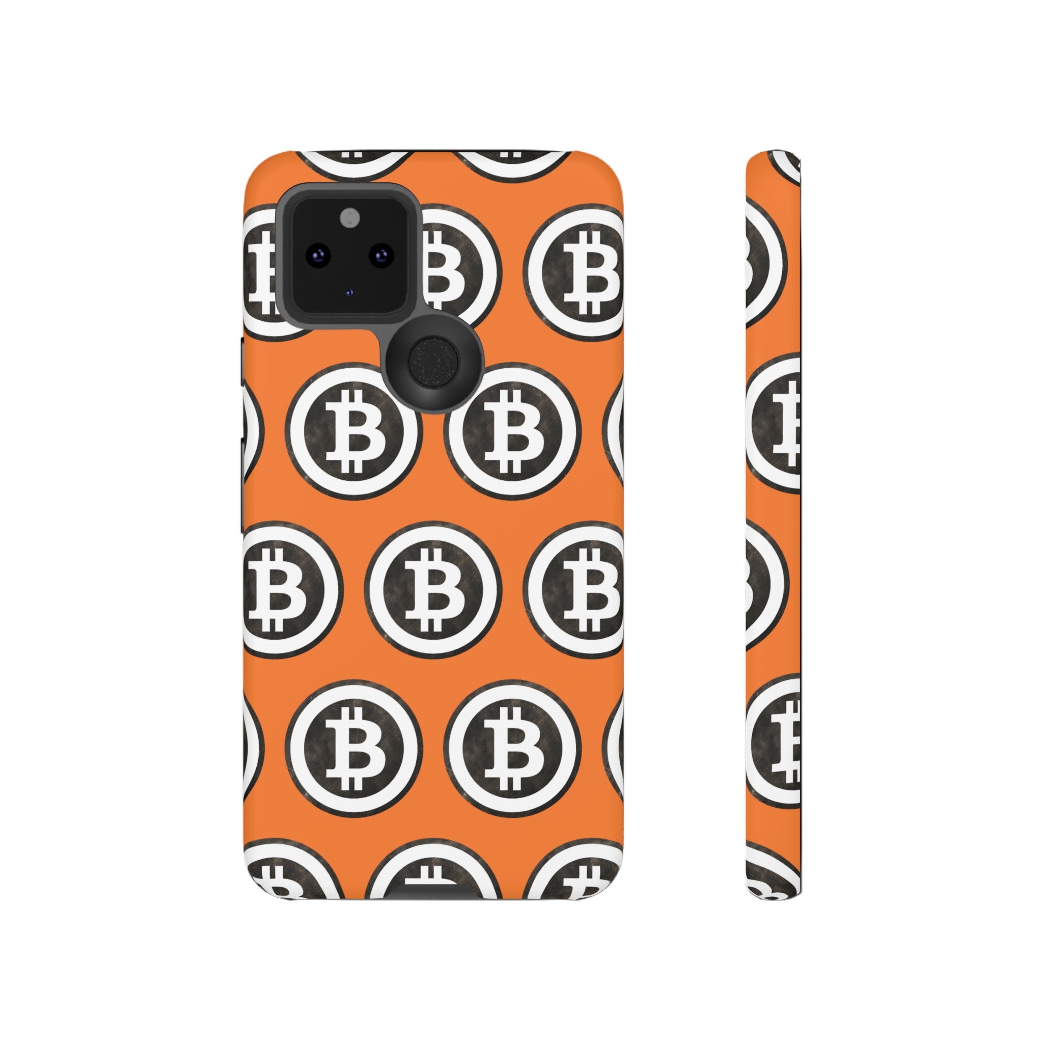 Phone Tough Case - B Logo Orange Background