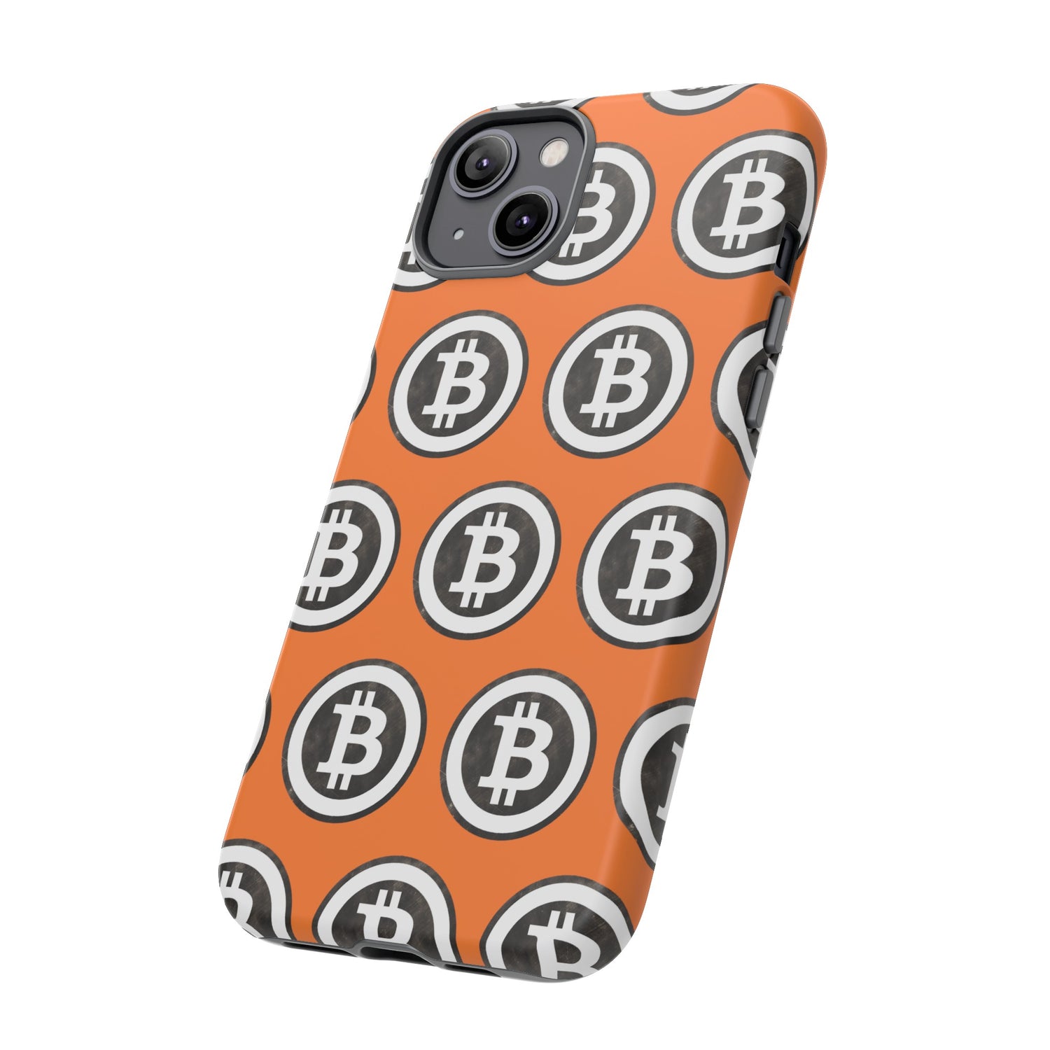 Phone Tough Case - B Logo Orange Background