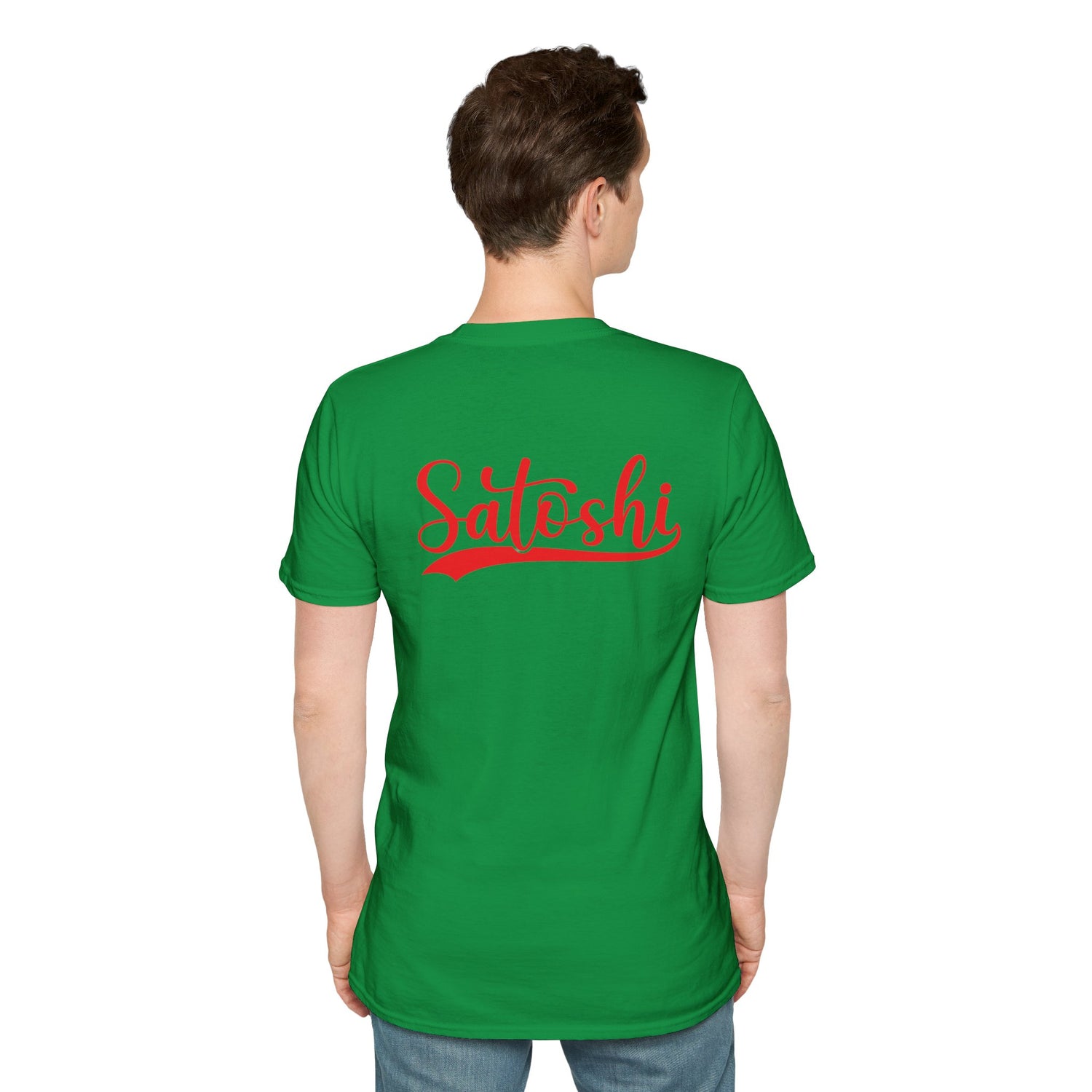 Satoshi (Back) - T-Shirt