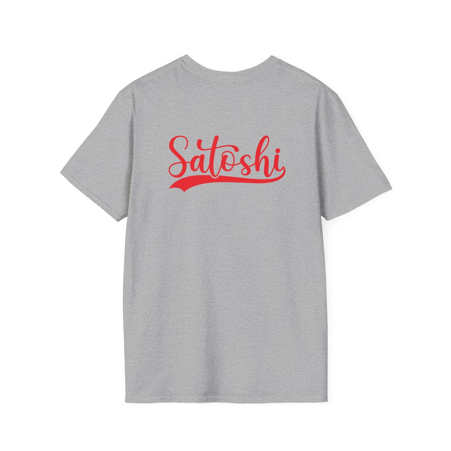 Satoshi (Back) - T-Shirt