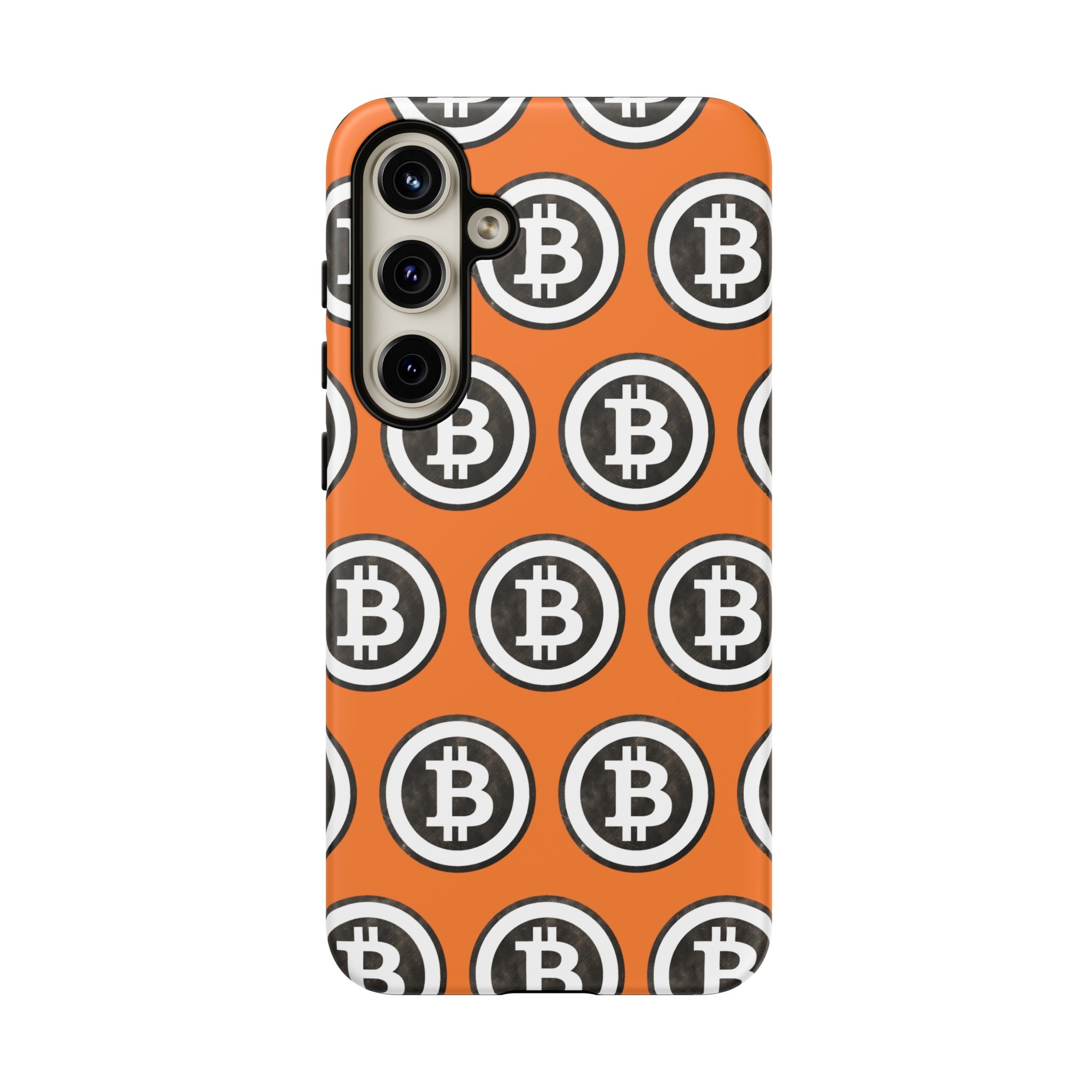 Phone Tough Case - B Logo Orange Background
